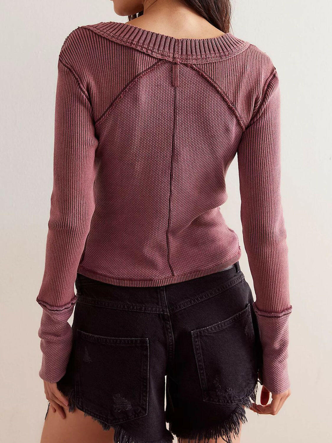 V-Neck Button Up Cropped Cardigan-Krush Kandy, Women's Online Fashion Boutique Located in Phoenix, Arizona (Scottsdale Area)