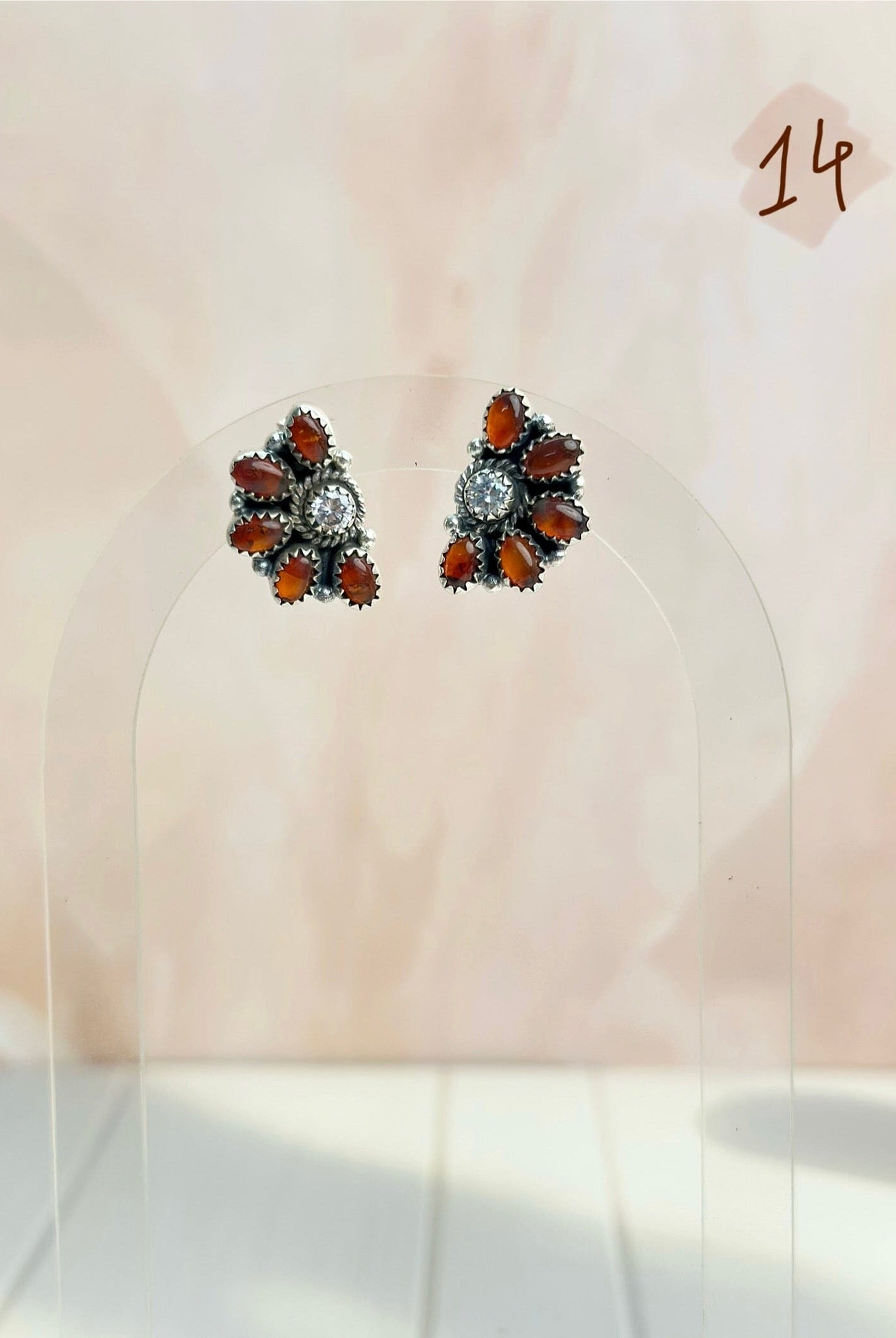 Amber, Turquoise & Crystals Mixed Earrings-Earrings-Krush Kandy, Women's Online Fashion Boutique Located in Phoenix, Arizona (Scottsdale Area)