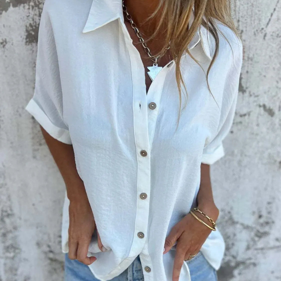 The Everyday Pop Button-Down Shirt-Krush Kandy, Women's Online Fashion Boutique Located in Phoenix, Arizona (Scottsdale Area)
