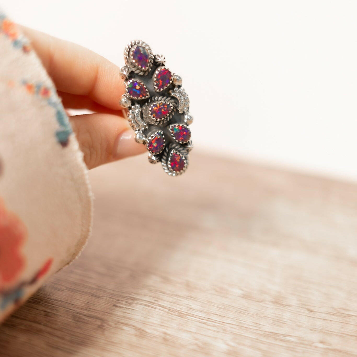 Moonlight Stone Rings | Krush Kouture-Cluster Rings-Krush Kandy, Women's Online Fashion Boutique Located in Phoenix, Arizona (Scottsdale Area)