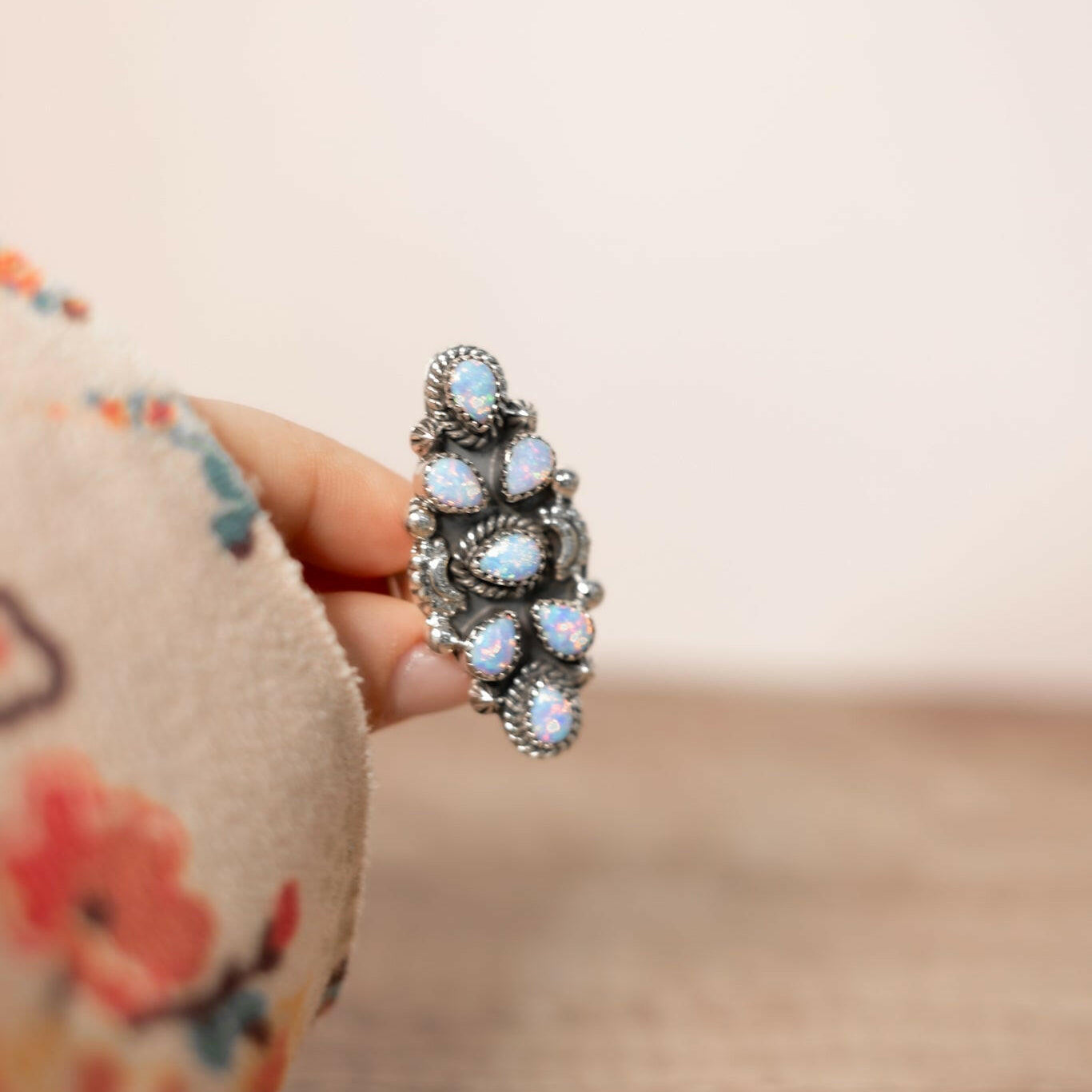 Moonlight Stone Rings | Krush Kouture-Cluster Rings-Krush Kandy, Women's Online Fashion Boutique Located in Phoenix, Arizona (Scottsdale Area)