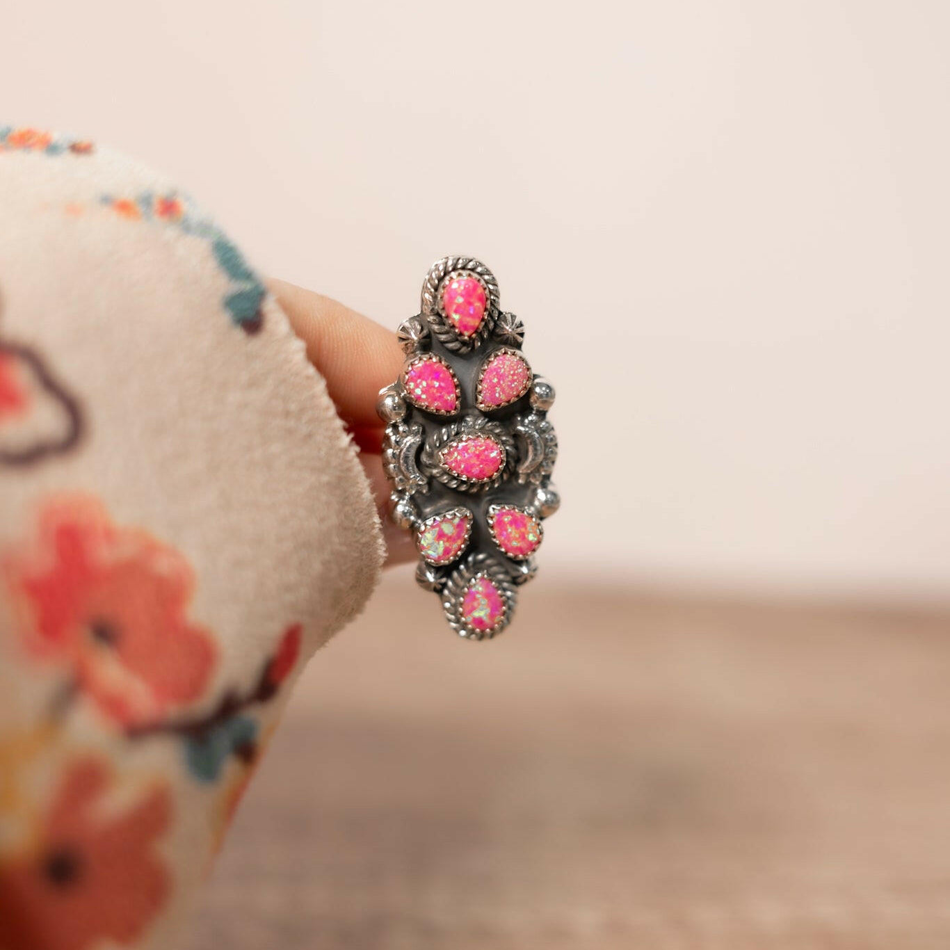 Moonlight Stone Rings | Krush Kouture-Cluster Rings-Krush Kandy, Women's Online Fashion Boutique Located in Phoenix, Arizona (Scottsdale Area)