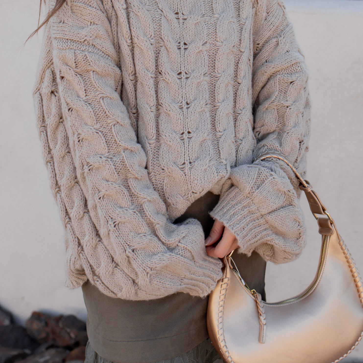 Comfort Krush Oversized Knit Sweater