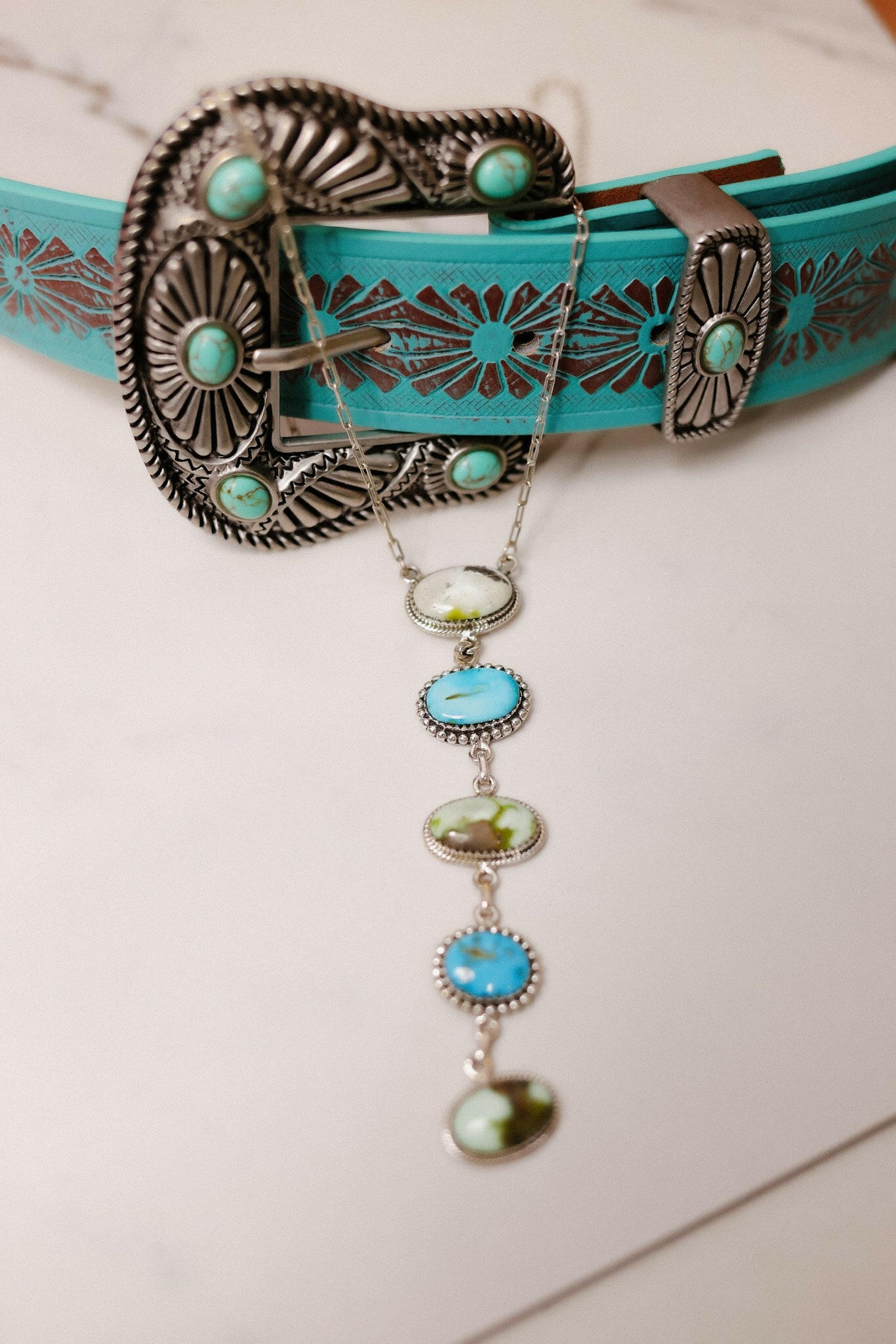 Lilah's Slab Drop Necklace-Chain Necklaces-Krush Kandy, Women's Online Fashion Boutique Located in Phoenix, Arizona (Scottsdale Area)