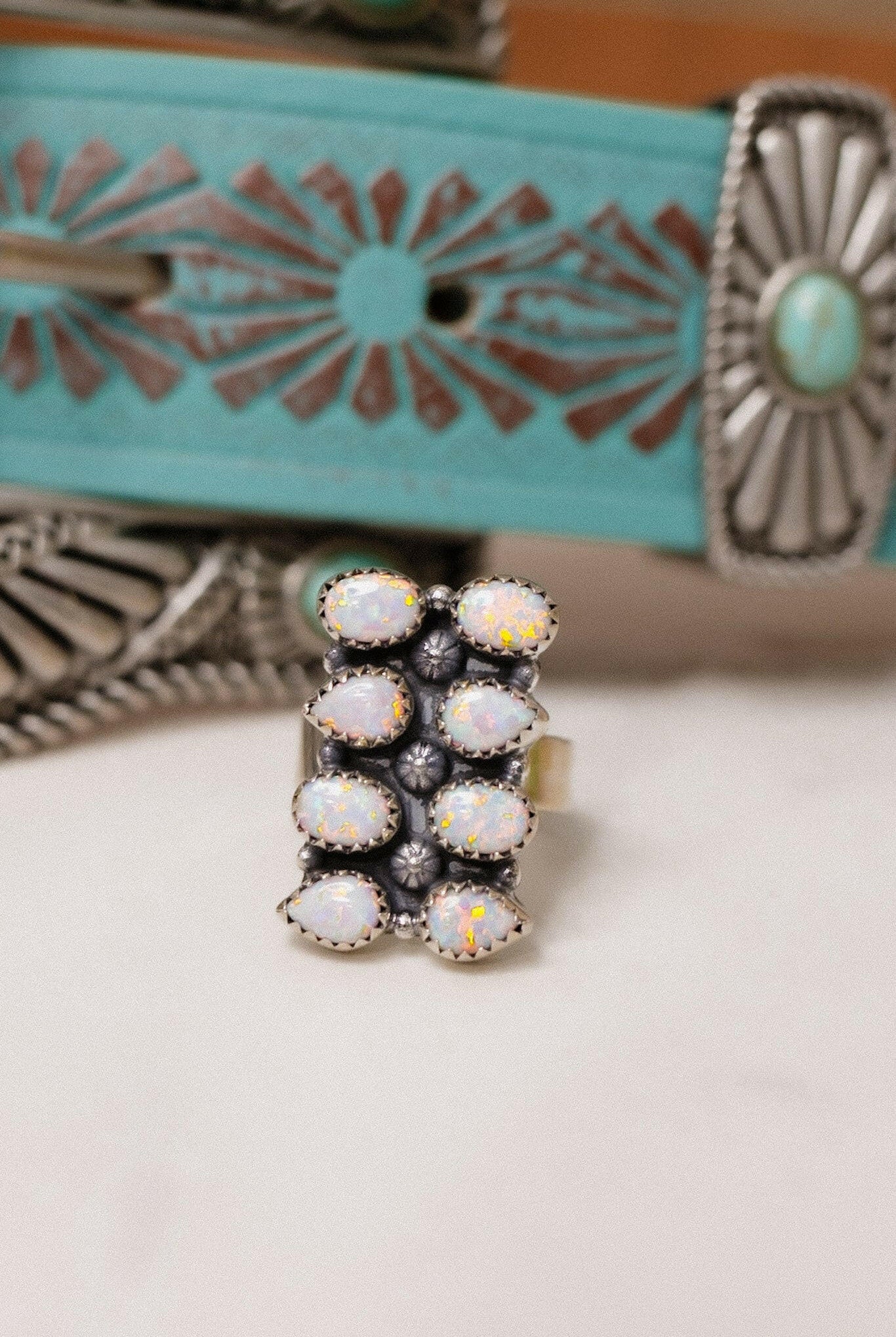Krush Kandy Mini Stone Bar Rings-Bar Rings-Krush Kandy, Women's Online Fashion Boutique Located in Phoenix, Arizona (Scottsdale Area)