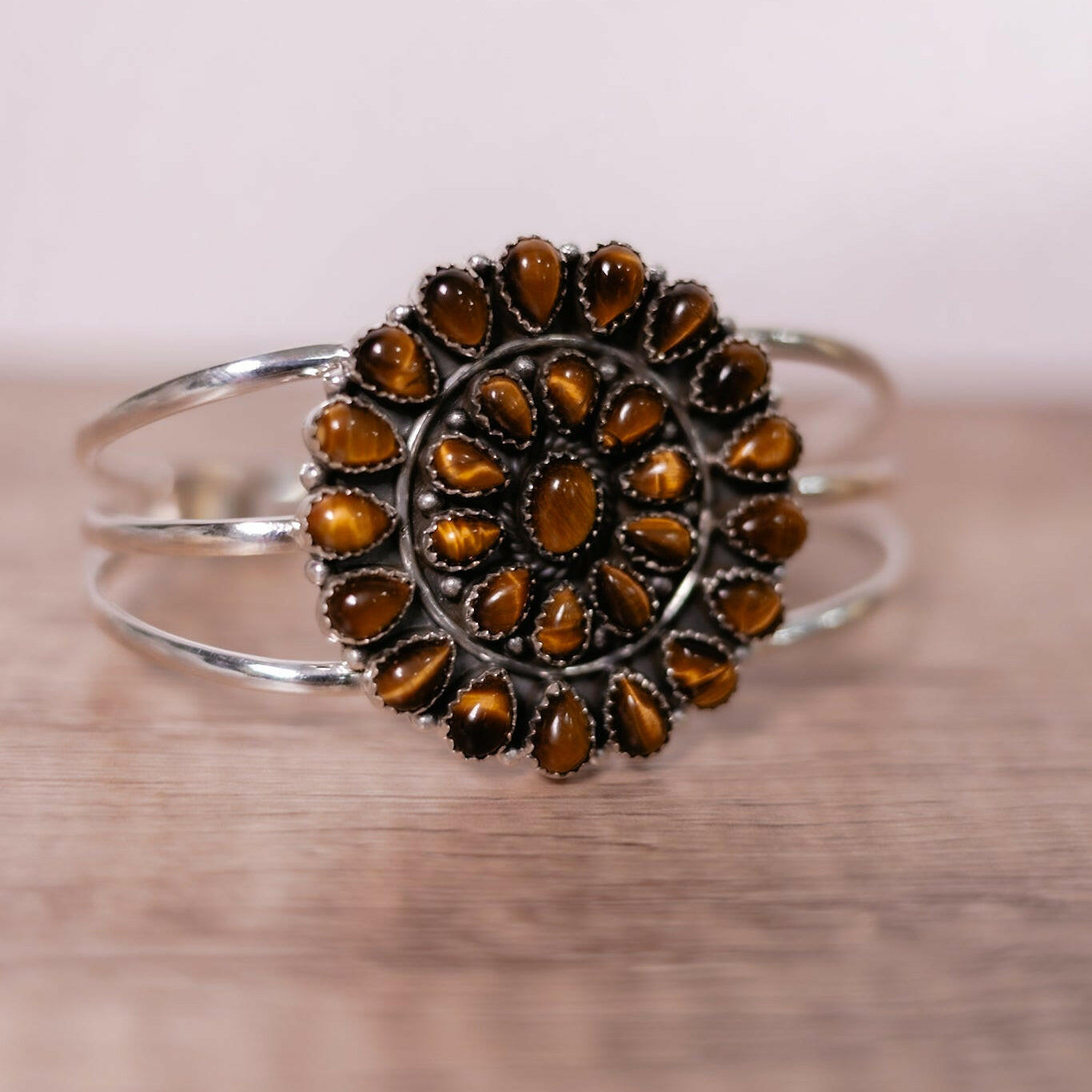 Wild Sage Concho Stone Bracelet-Beaded Bracelets-Krush Kandy, Women's Online Fashion Boutique Located in Phoenix, Arizona (Scottsdale Area)