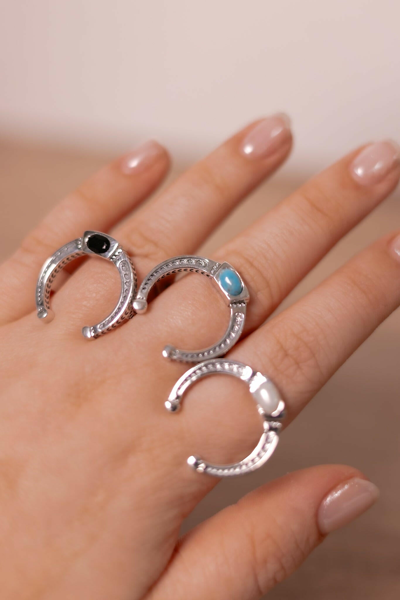 Hazels Western Single Stone Ring-Rings-Krush Kandy, Women's Online Fashion Boutique Located in Phoenix, Arizona (Scottsdale Area)