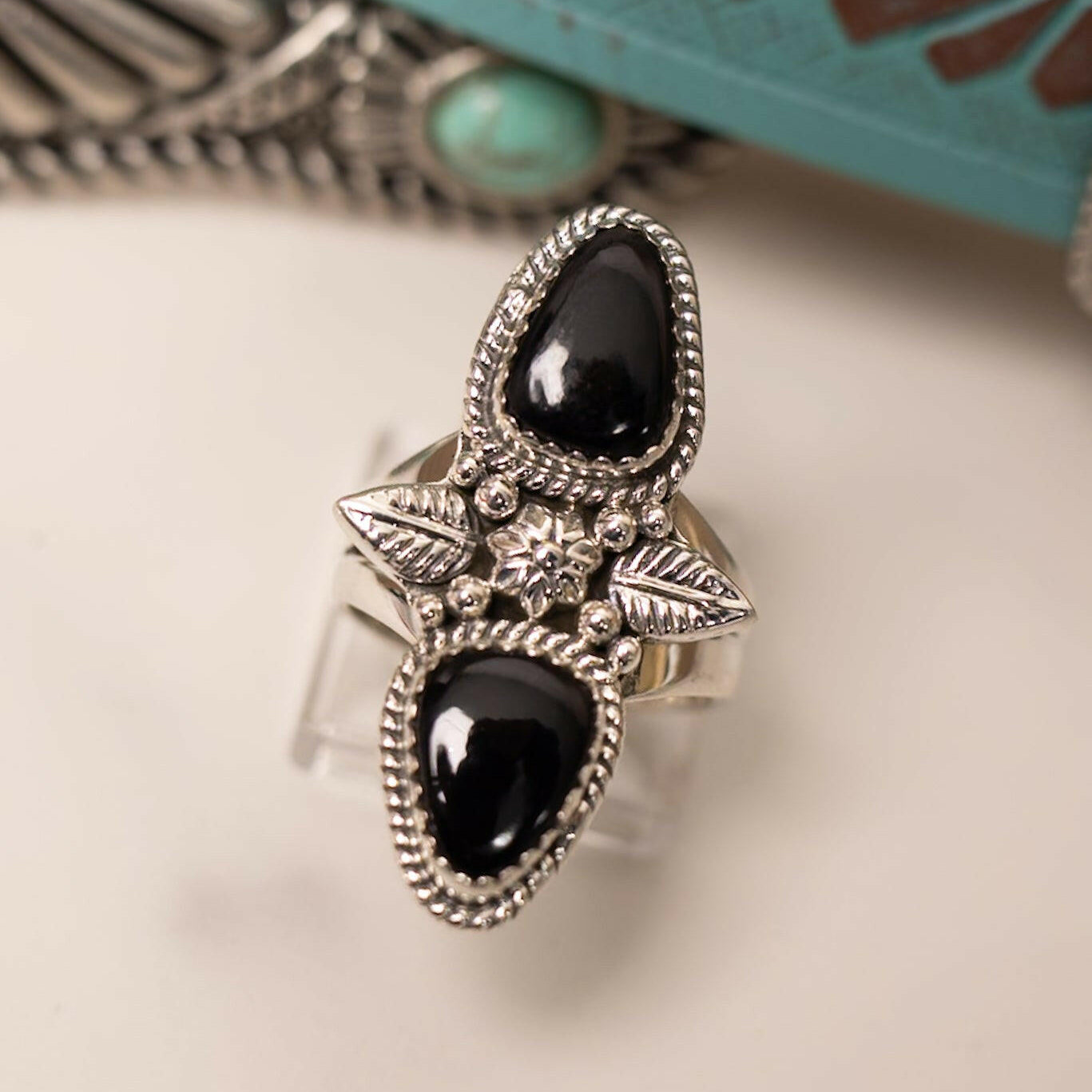 Peacekeeper Stone Ring-Statement Rings-Krush Kandy, Women's Online Fashion Boutique Located in Phoenix, Arizona (Scottsdale Area)