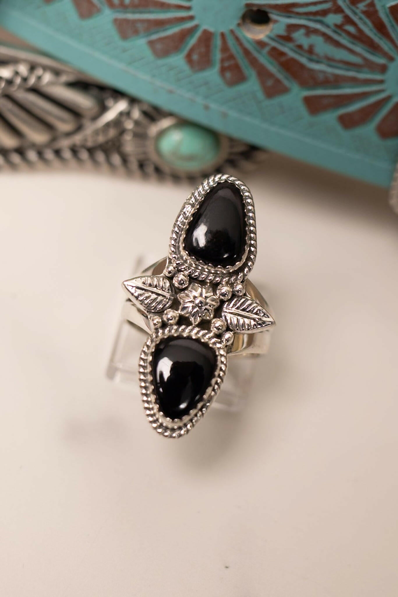 Peacekeeper Stone Ring-Statement Rings-Krush Kandy, Women's Online Fashion Boutique Located in Phoenix, Arizona (Scottsdale Area)