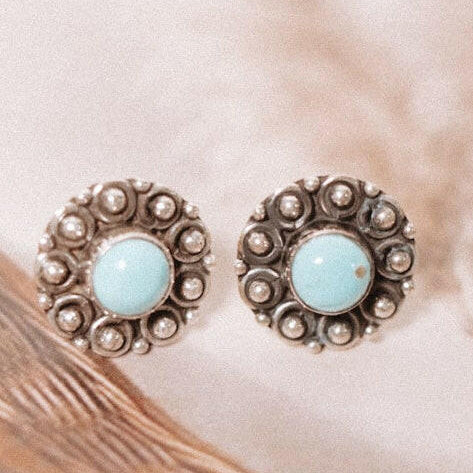 Tora's Single Stone Stud Earrings-Stud Earrings-Krush Kandy, Women's Online Fashion Boutique Located in Phoenix, Arizona (Scottsdale Area)