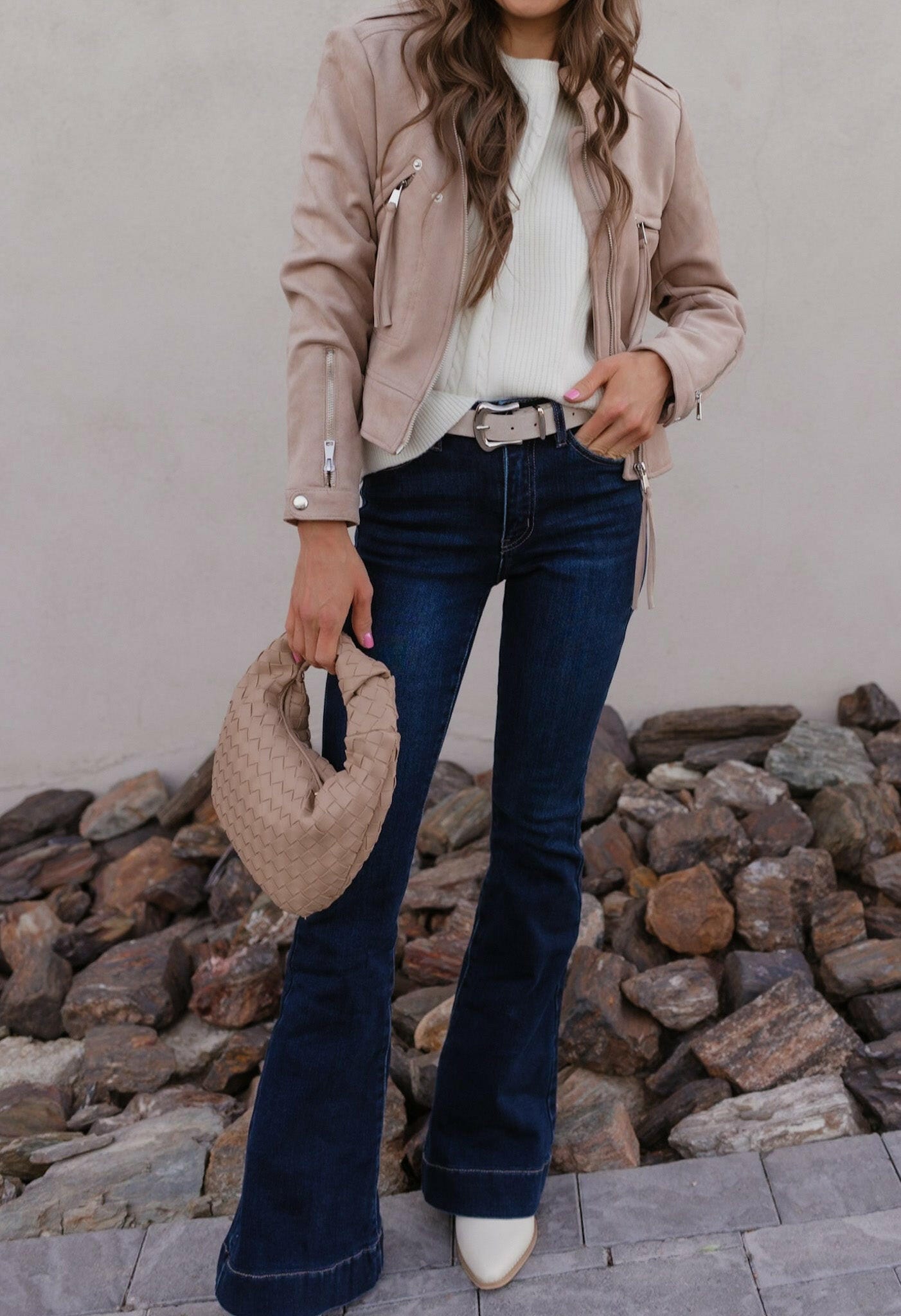 Winterberry Cable-Knit Sweater-Tops-Krush Kandy, Women's Online Fashion Boutique Located in Phoenix, Arizona (Scottsdale Area)