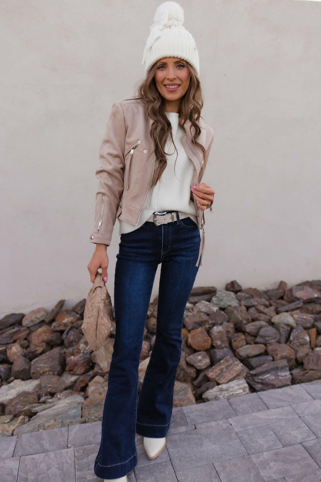 Winterberry Cable-Knit Sweater-Tops-Krush Kandy, Women's Online Fashion Boutique Located in Phoenix, Arizona (Scottsdale Area)