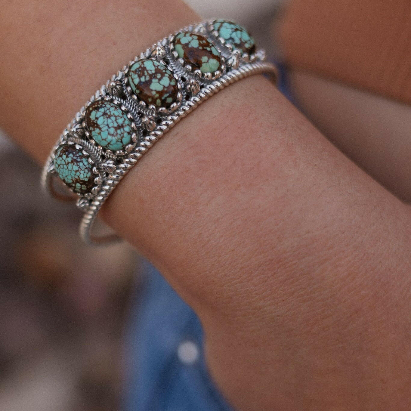 Twisted Trail Stone Cuff-Cuffs-Krush Kandy, Women's Online Fashion Boutique Located in Phoenix, Arizona (Scottsdale Area)