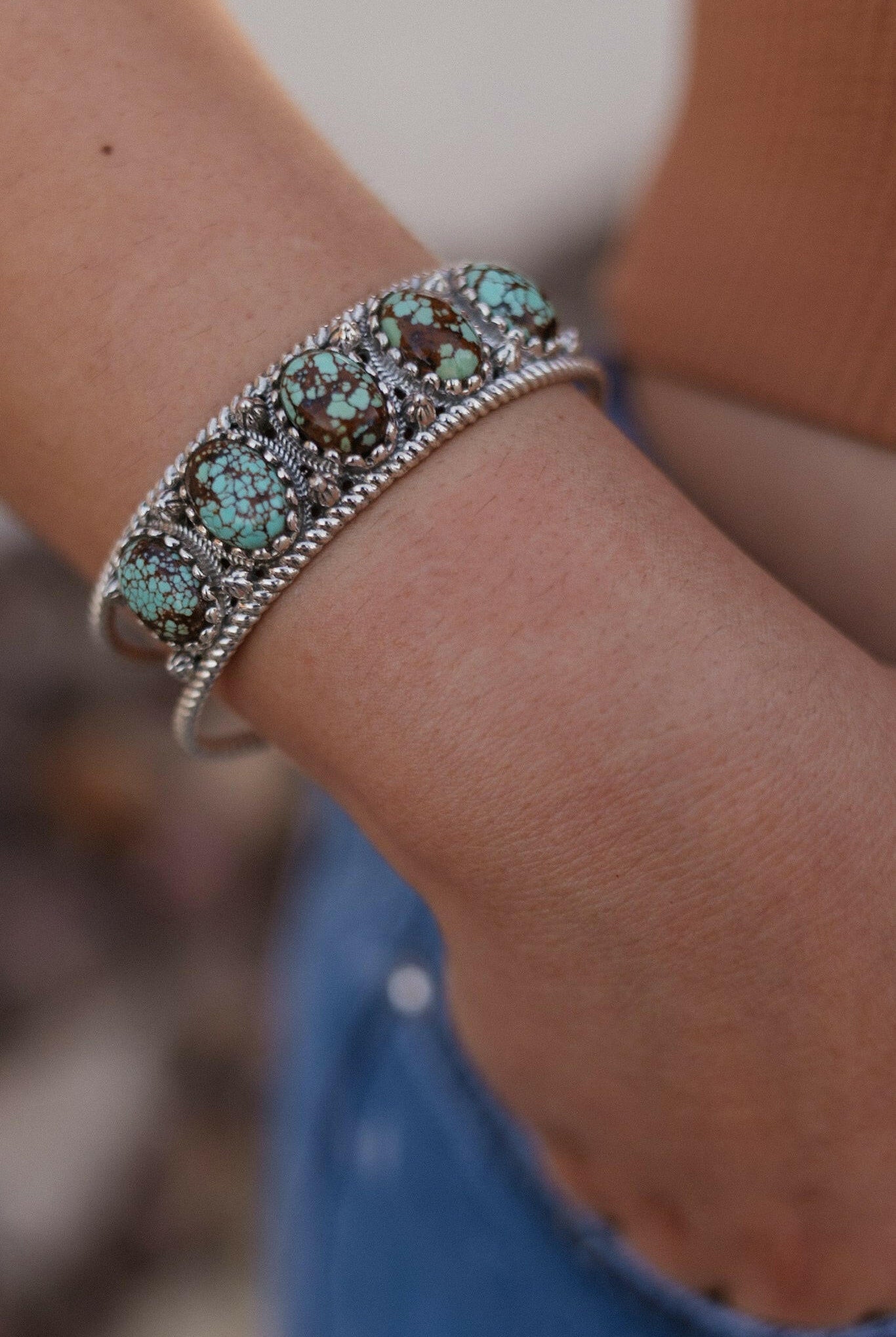 Twisted Trail Stone Cuff-Cuffs-Krush Kandy, Women's Online Fashion Boutique Located in Phoenix, Arizona (Scottsdale Area)