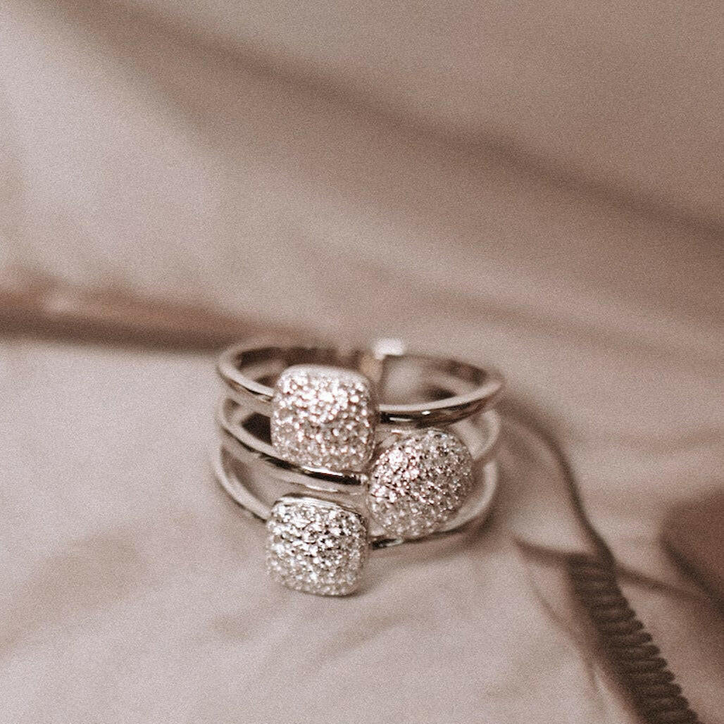 Simple Triple Band Ring-Band Rings-Krush Kandy, Women's Online Fashion Boutique Located in Phoenix, Arizona (Scottsdale Area)