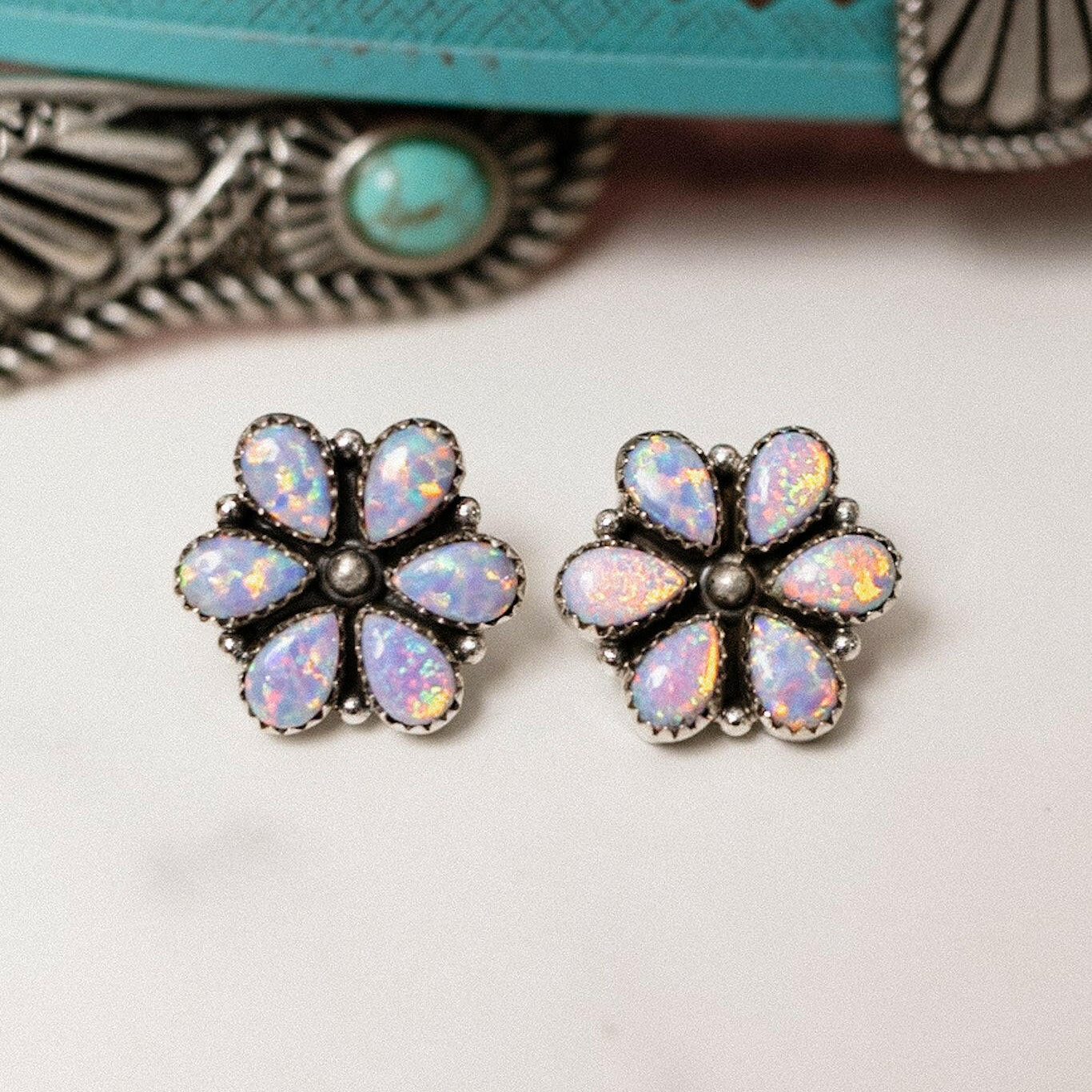 Pure Daisy Studs-Stud Earrings-Krush Kandy, Women's Online Fashion Boutique Located in Phoenix, Arizona (Scottsdale Area)