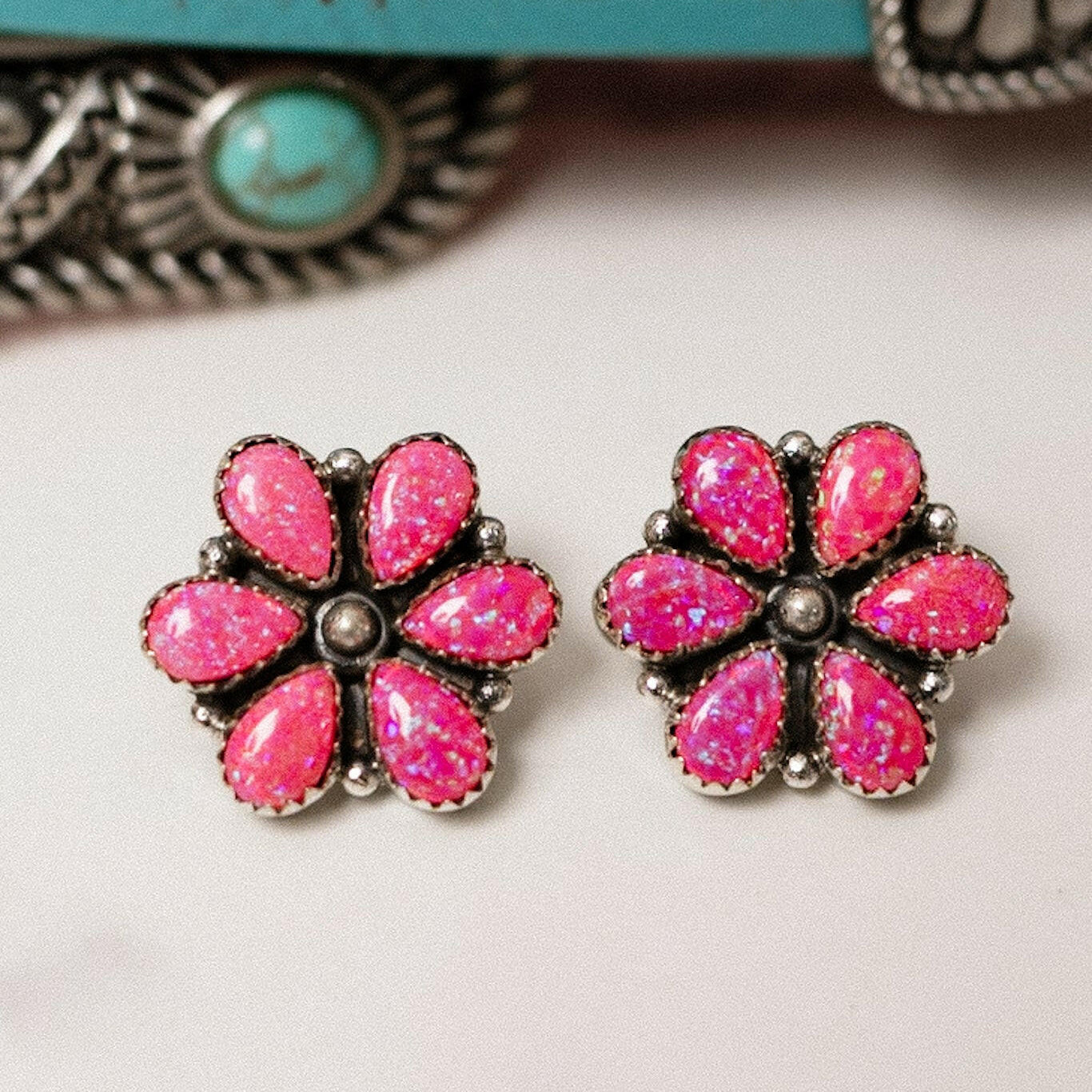 Pure Daisy Studs-Stud Earrings-Krush Kandy, Women's Online Fashion Boutique Located in Phoenix, Arizona (Scottsdale Area)