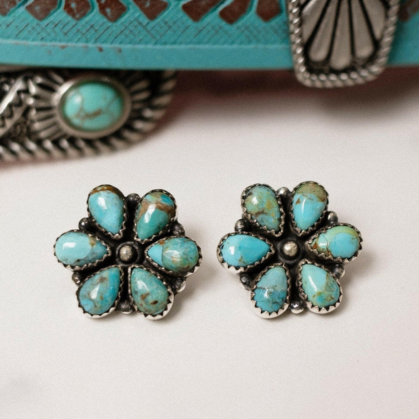 Pure Daisy Studs-Stud Earrings-Krush Kandy, Women's Online Fashion Boutique Located in Phoenix, Arizona (Scottsdale Area)