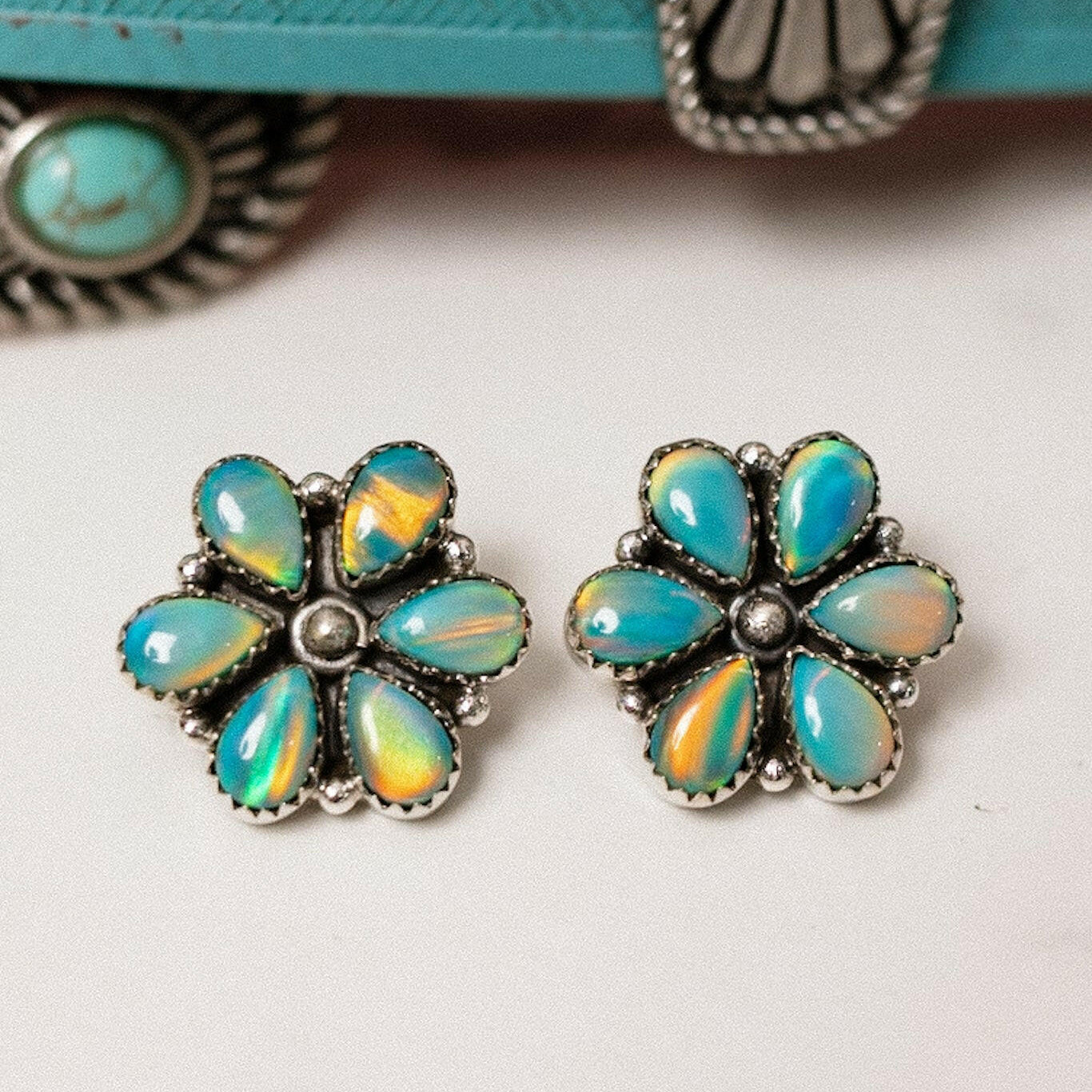 Pure Daisy Studs-Stud Earrings-Krush Kandy, Women's Online Fashion Boutique Located in Phoenix, Arizona (Scottsdale Area)