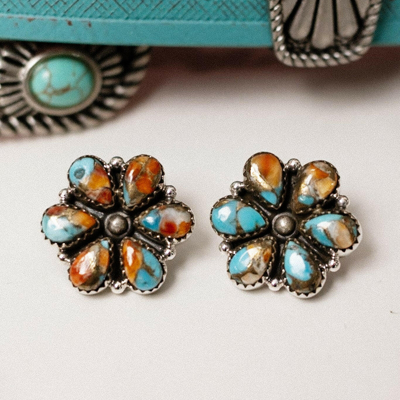Pure Daisy Studs-Stud Earrings-Krush Kandy, Women's Online Fashion Boutique Located in Phoenix, Arizona (Scottsdale Area)
