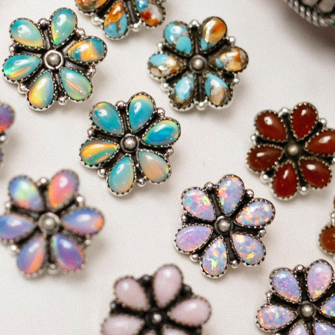 Pure Daisy Studs-Stud Earrings-Krush Kandy, Women's Online Fashion Boutique Located in Phoenix, Arizona (Scottsdale Area)