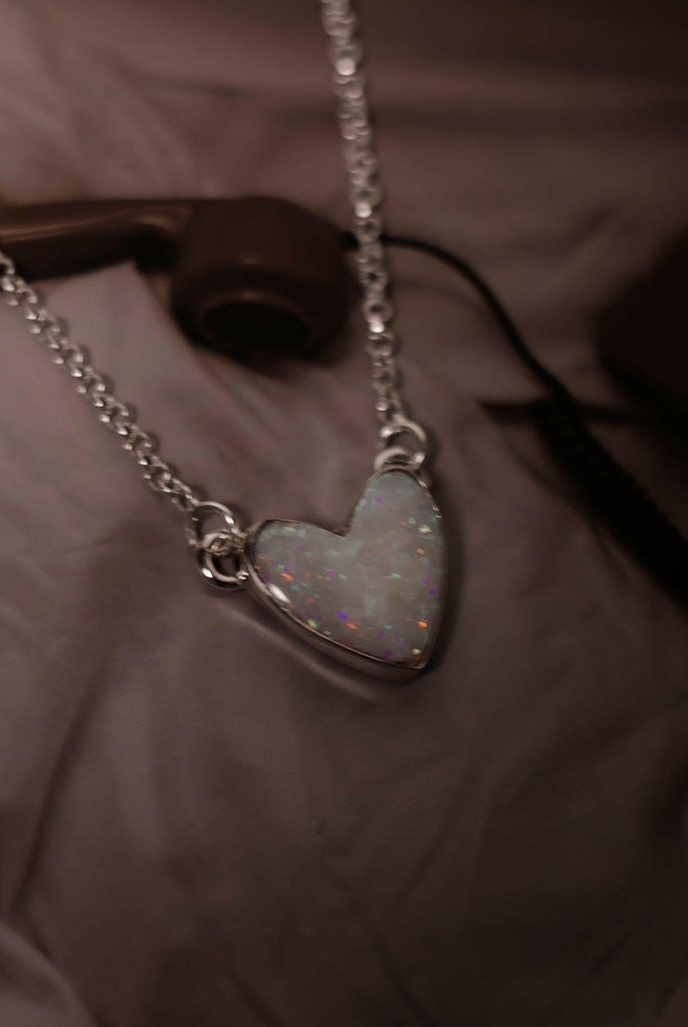 Klassic Kandy Heart Necklace-Necklaces-Krush Kandy, Women's Online Fashion Boutique Located in Phoenix, Arizona (Scottsdale Area)