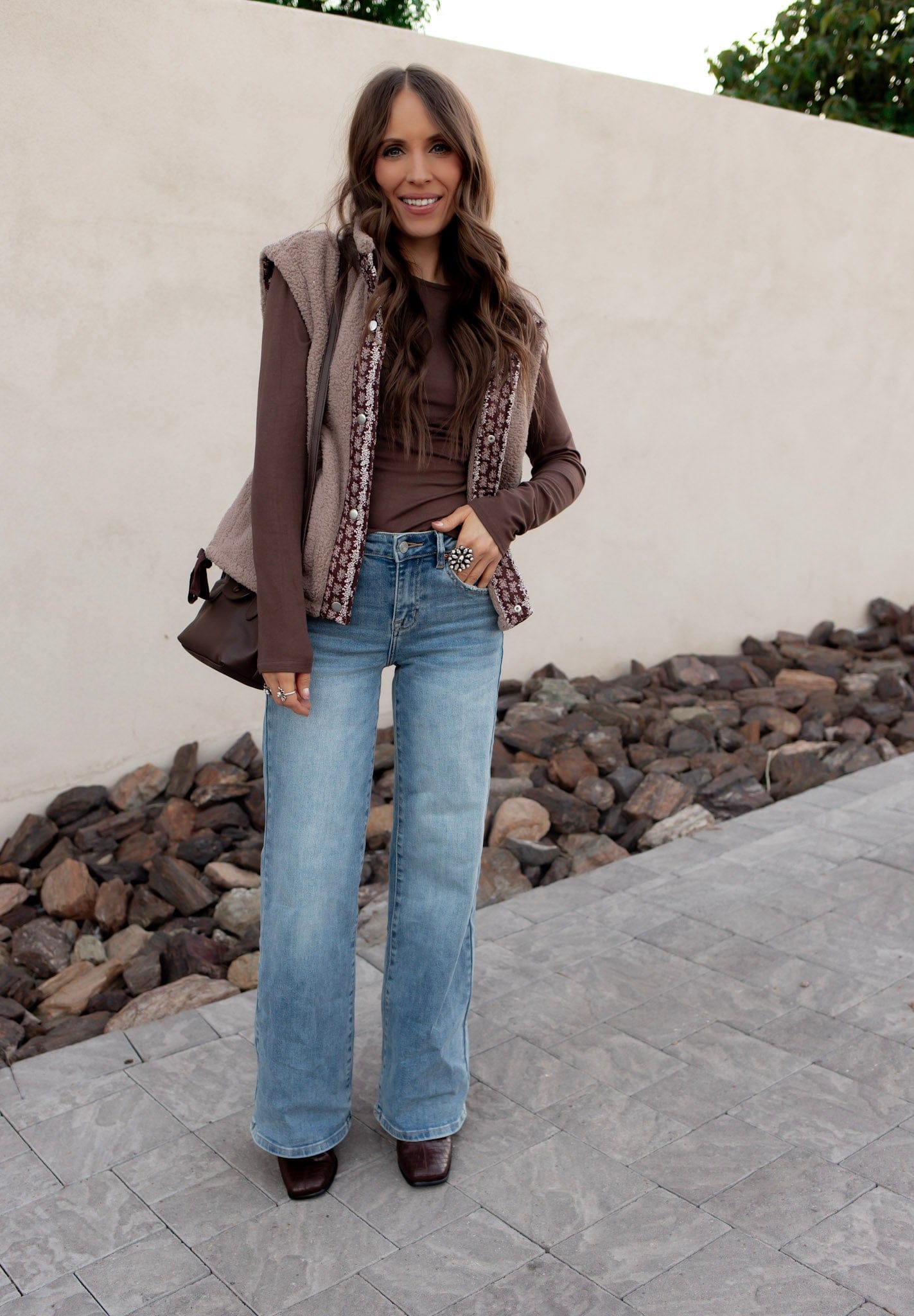 Sherpa Fleece Vest-Vests-Krush Kandy, Women's Online Fashion Boutique Located in Phoenix, Arizona (Scottsdale Area)