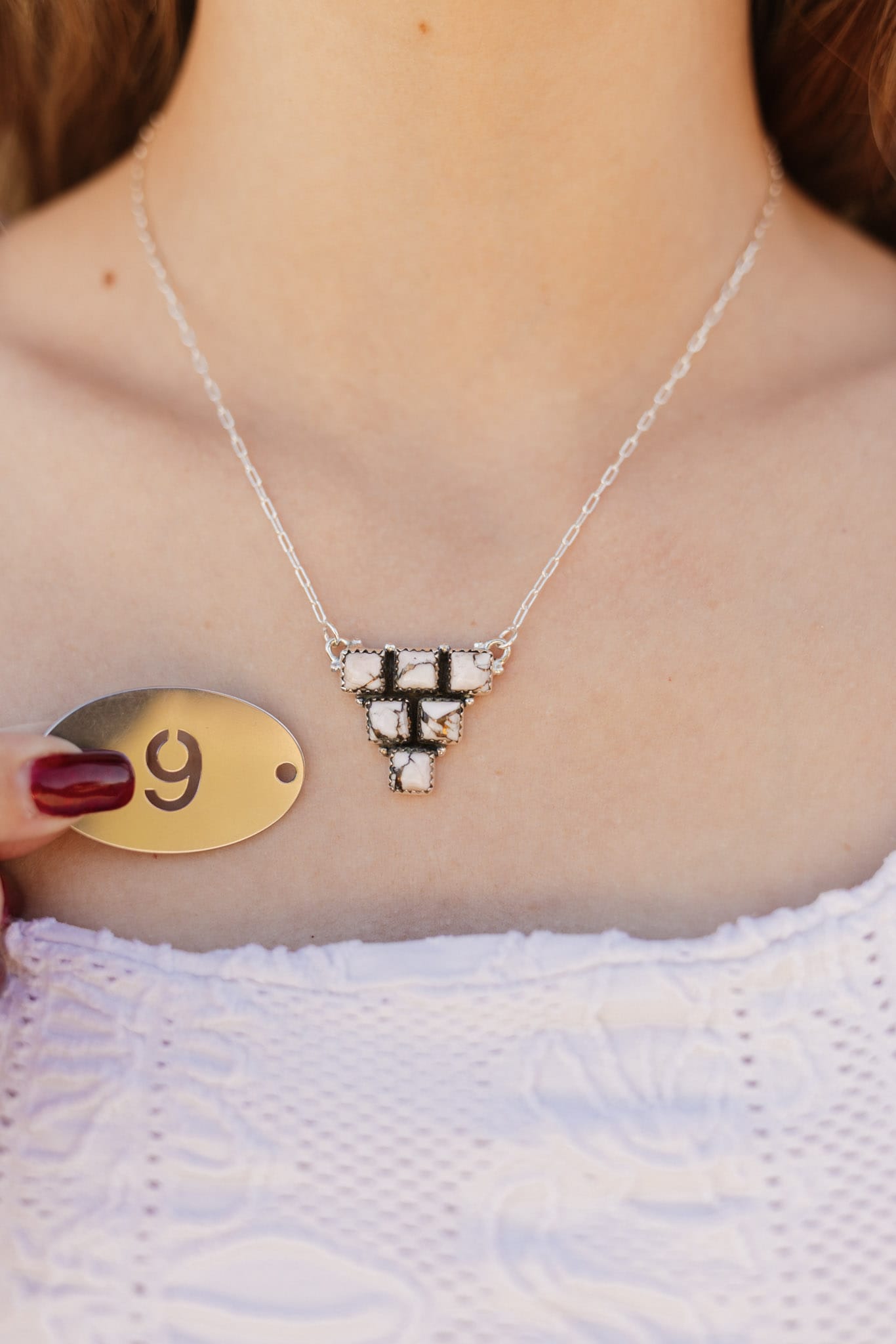Perfectly Captured Stone Cluster Necklaces-Necklaces-Krush Kandy, Women's Online Fashion Boutique Located in Phoenix, Arizona (Scottsdale Area)