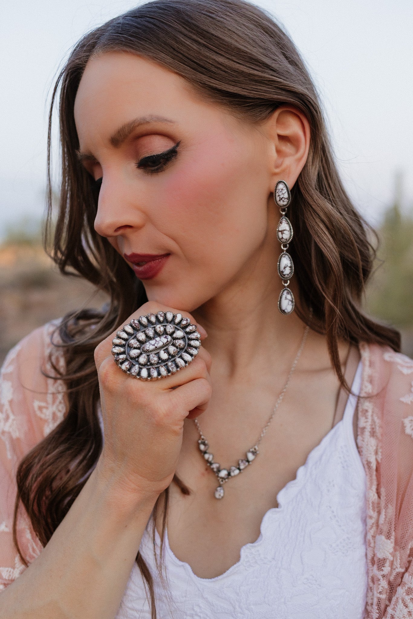 Big Mama Concho Ring MADE TO ORDER-Cluster Rings-Krush Kandy, Women's Online Fashion Boutique Located in Phoenix, Arizona (Scottsdale Area)