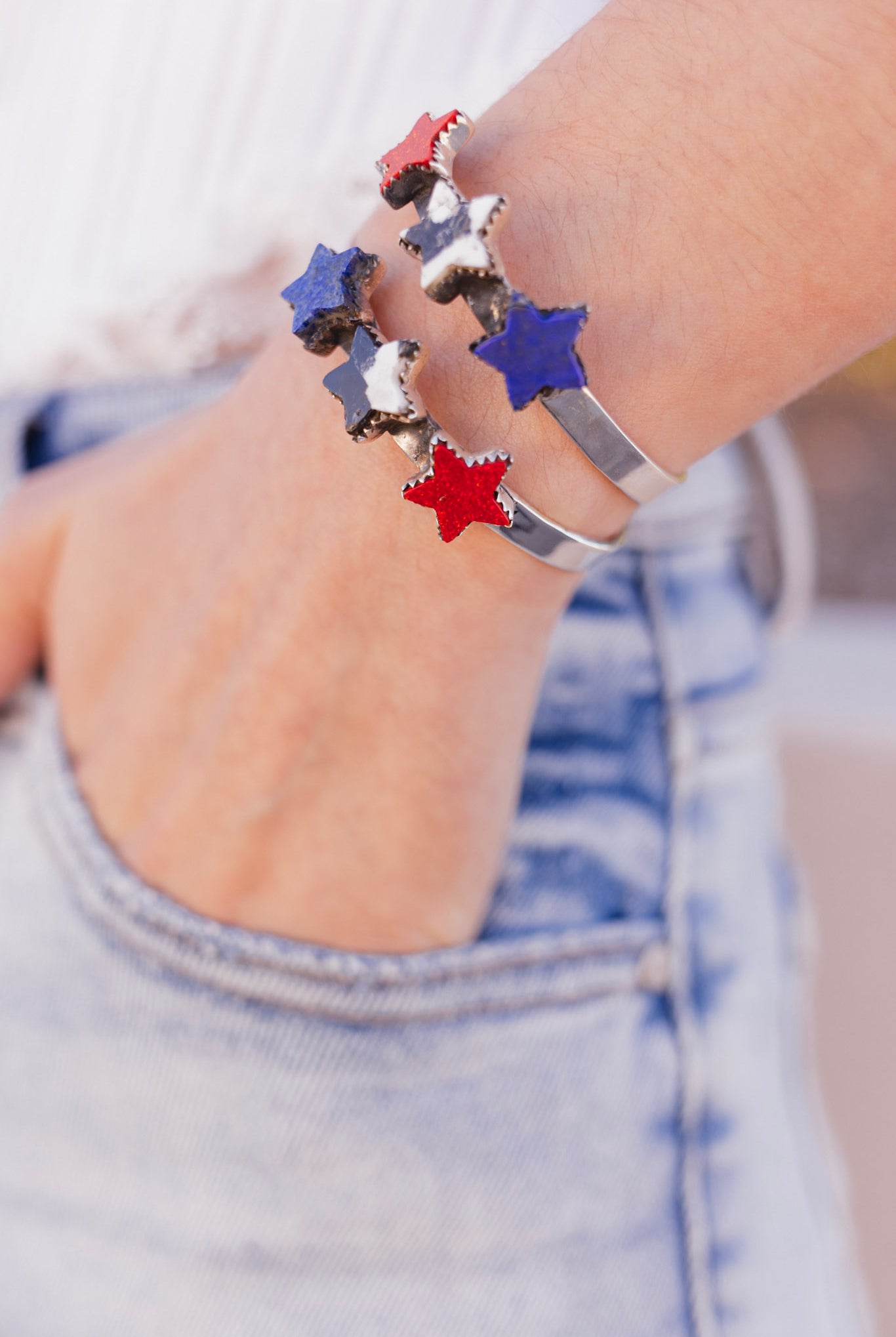 Rodeo Ranger Star Cuff-Bracelets-Krush Kandy, Women's Online Fashion Boutique Located in Phoenix, Arizona (Scottsdale Area)