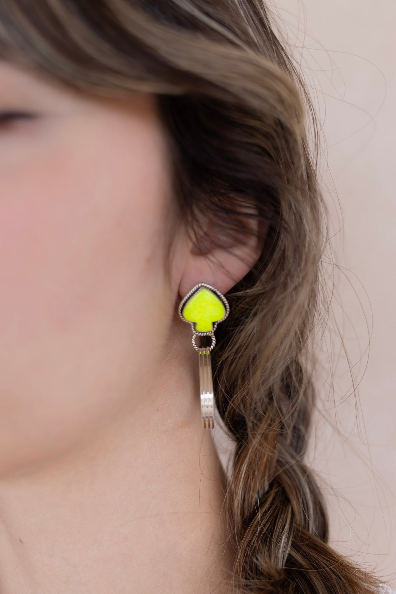 Ayla's Ace Sterling Silver Hoops-Earrings-Krush Kandy, Women's Online Fashion Boutique Located in Phoenix, Arizona (Scottsdale Area)