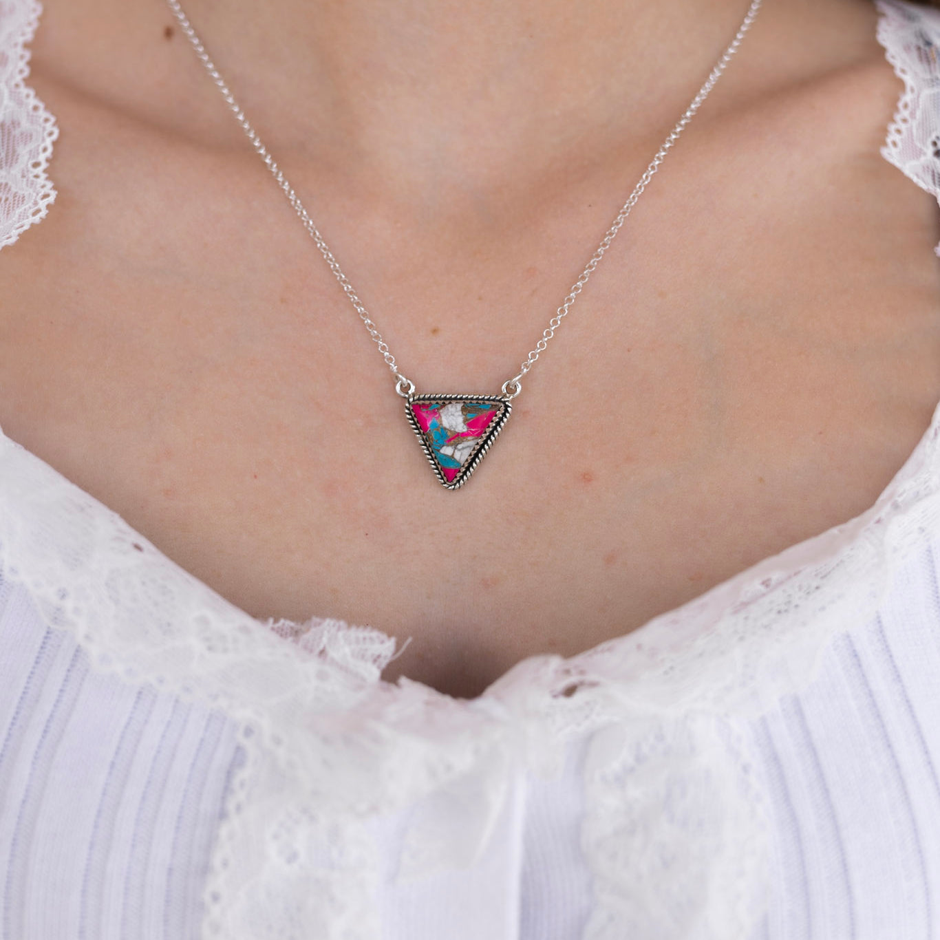 Boho Mirage Copper Slab Necklaces-Necklaces-Krush Kandy, Women's Online Fashion Boutique Located in Phoenix, Arizona (Scottsdale Area)