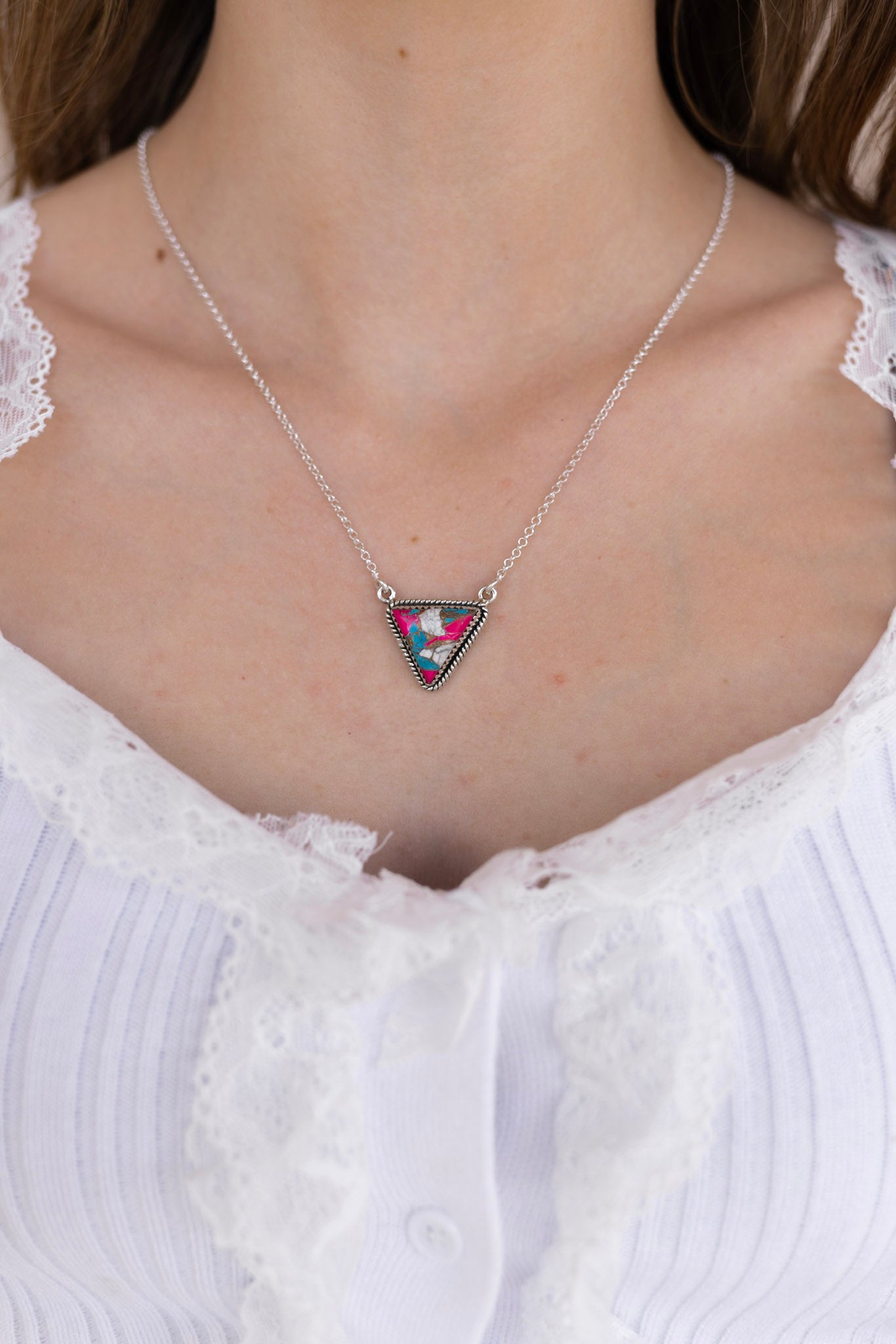 Boho Mirage Copper Slab Necklaces-Necklaces-Krush Kandy, Women's Online Fashion Boutique Located in Phoenix, Arizona (Scottsdale Area)