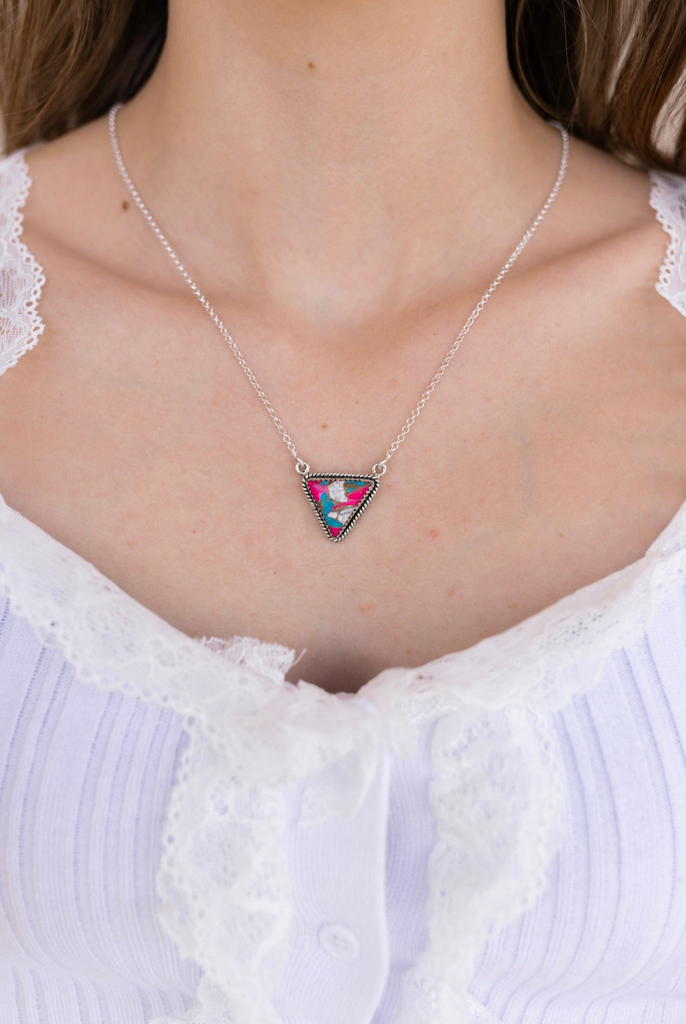 Boho Mirage Copper Slab Necklaces-Necklaces-Krush Kandy, Women's Online Fashion Boutique Located in Phoenix, Arizona (Scottsdale Area)