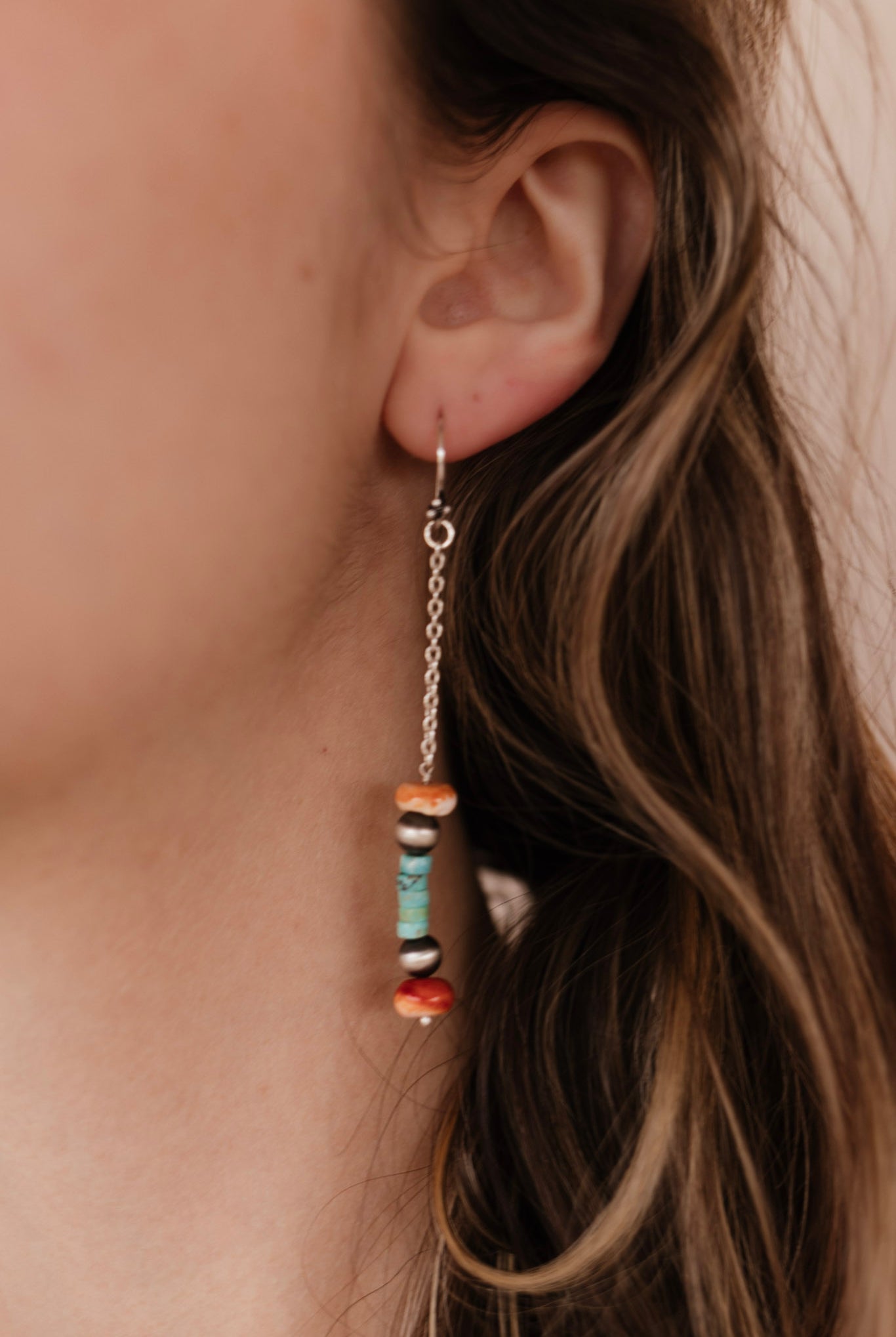 That Summer Feeling Desert Pearl Drop Earrings-Earrings-Krush Kandy, Women's Online Fashion Boutique Located in Phoenix, Arizona (Scottsdale Area)