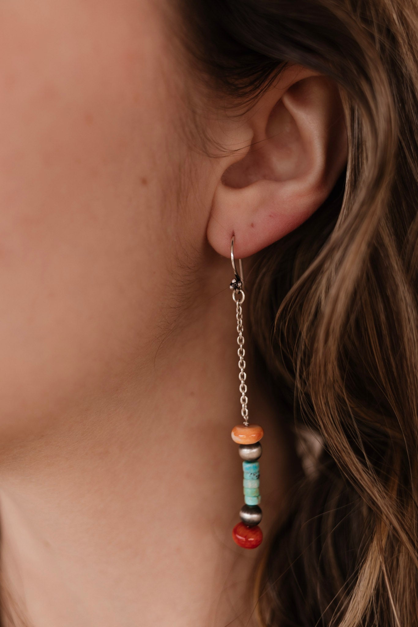 That Summer Feeling Desert Pearl Drop Earrings-Earrings-Krush Kandy, Women's Online Fashion Boutique Located in Phoenix, Arizona (Scottsdale Area)