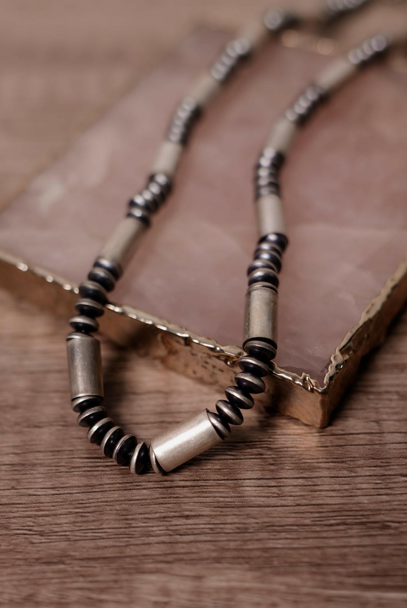 Desert Space Sterling Silver Saucers Necklace MADE TO ORDER-Chain Necklaces-Krush Kandy, Women's Online Fashion Boutique Located in Phoenix, Arizona (Scottsdale Area)