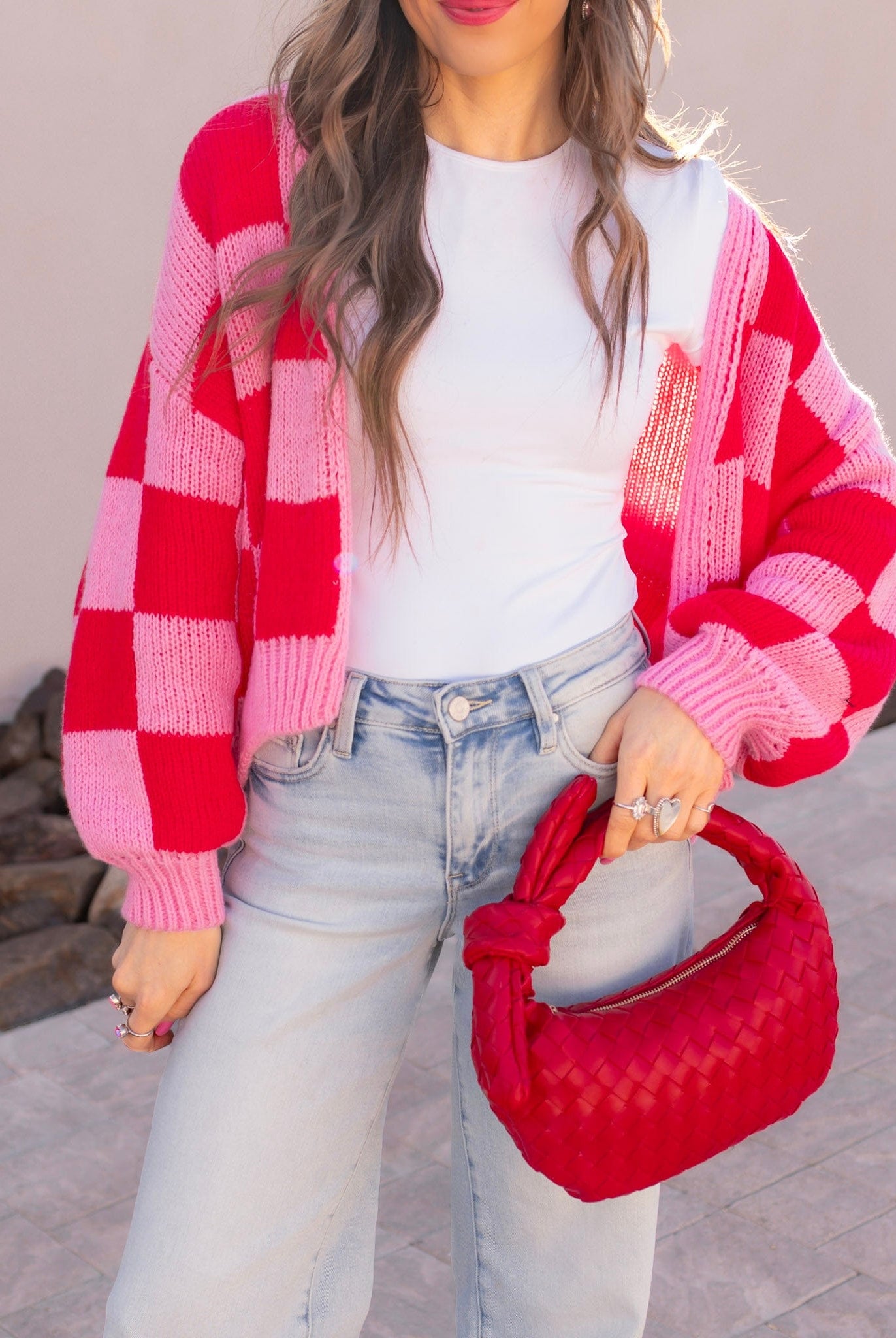 Lizbeth Woven Knot Clutch-Purses & Bags-Krush Kandy, Women's Online Fashion Boutique Located in Phoenix, Arizona (Scottsdale Area)