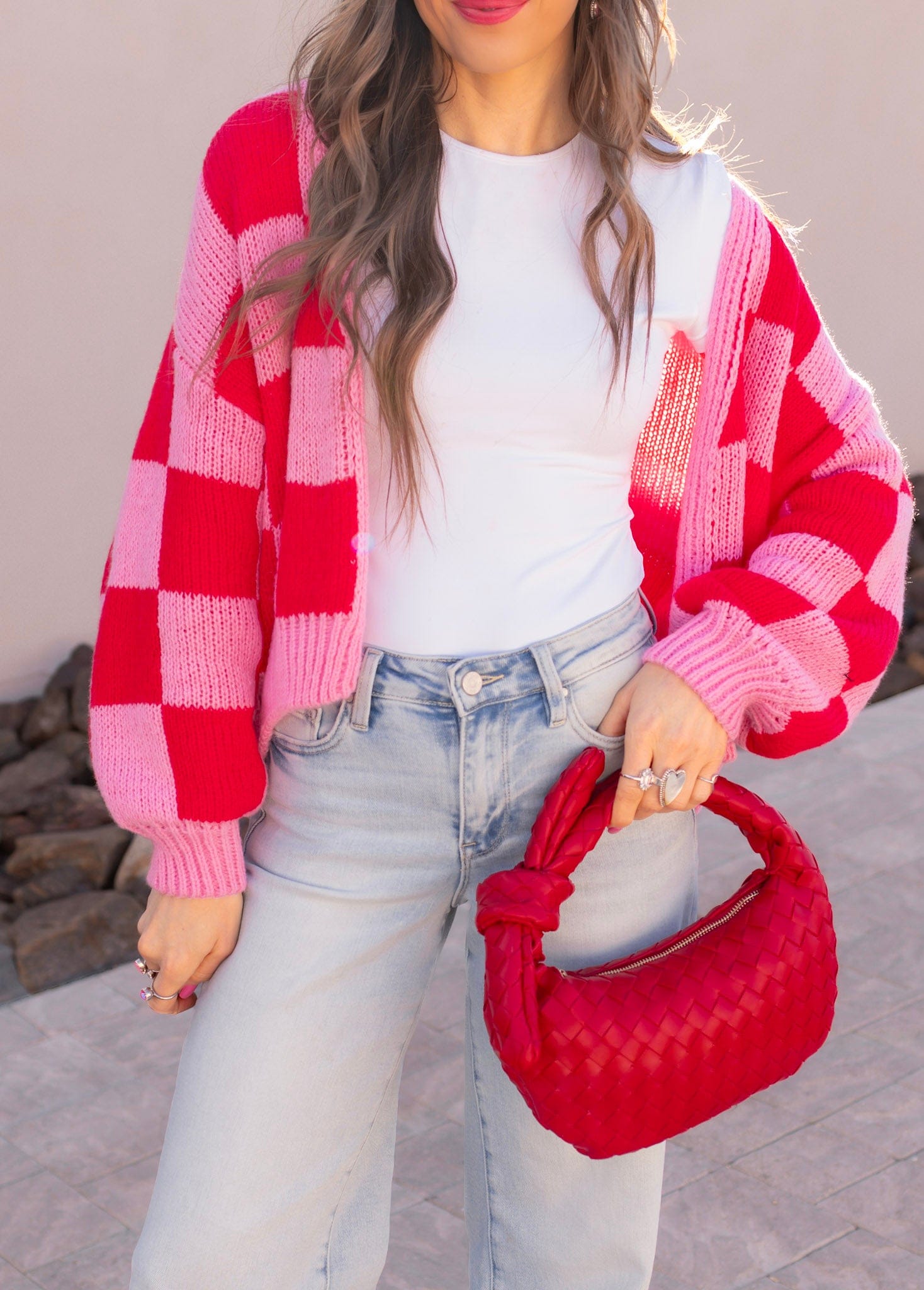 Lizbeth Woven Knot Clutch-Purses & Bags-Krush Kandy, Women's Online Fashion Boutique Located in Phoenix, Arizona (Scottsdale Area)