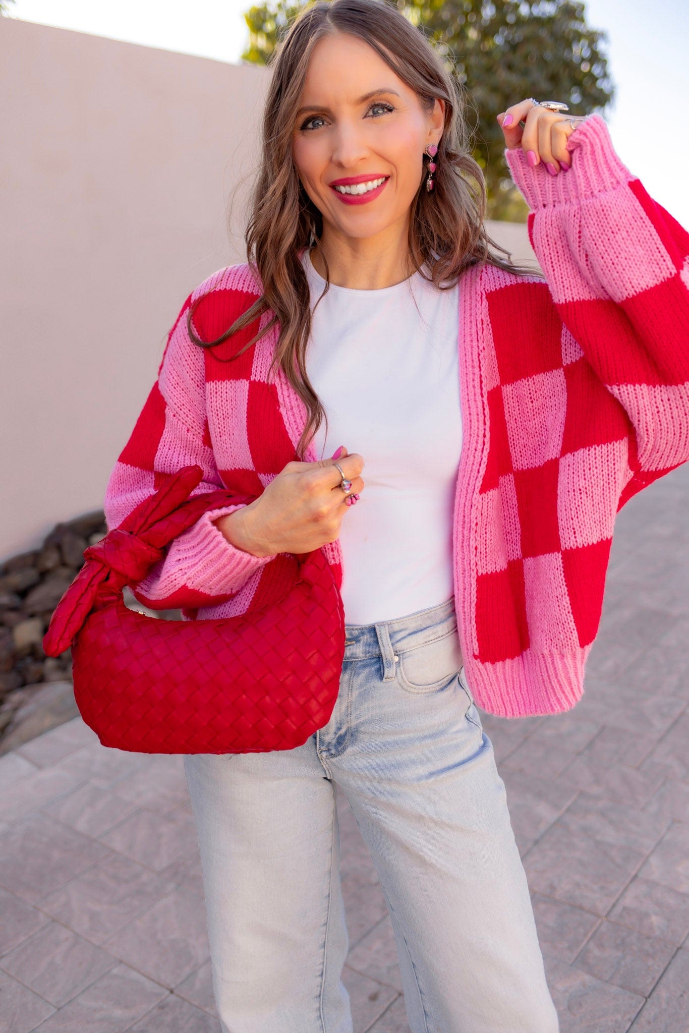 Lizbeth Woven Knot Clutch-Purses & Bags-Krush Kandy, Women's Online Fashion Boutique Located in Phoenix, Arizona (Scottsdale Area)