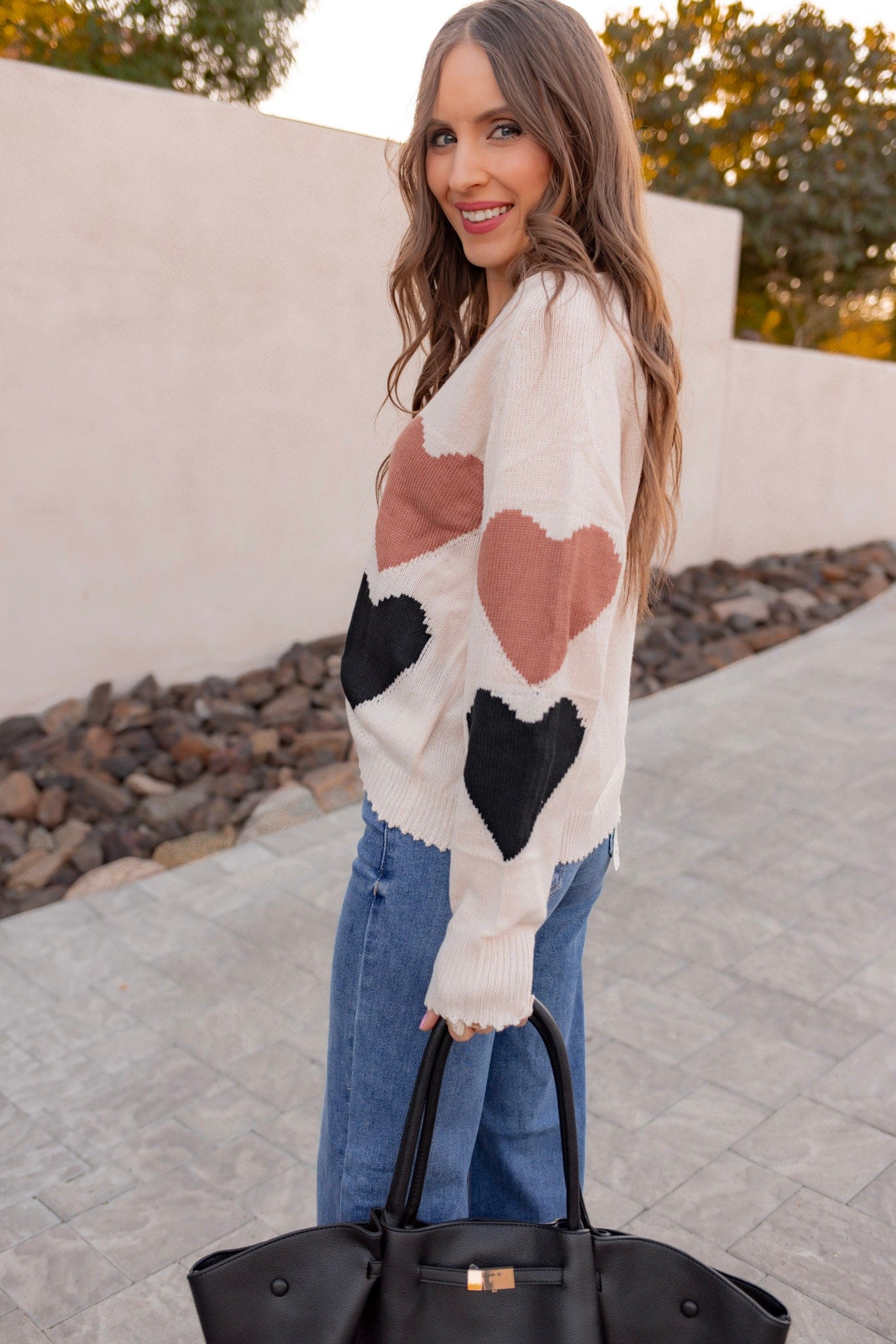 Hearts For You Button Cardigan-Cardigan-Krush Kandy, Women's Online Fashion Boutique Located in Phoenix, Arizona (Scottsdale Area)