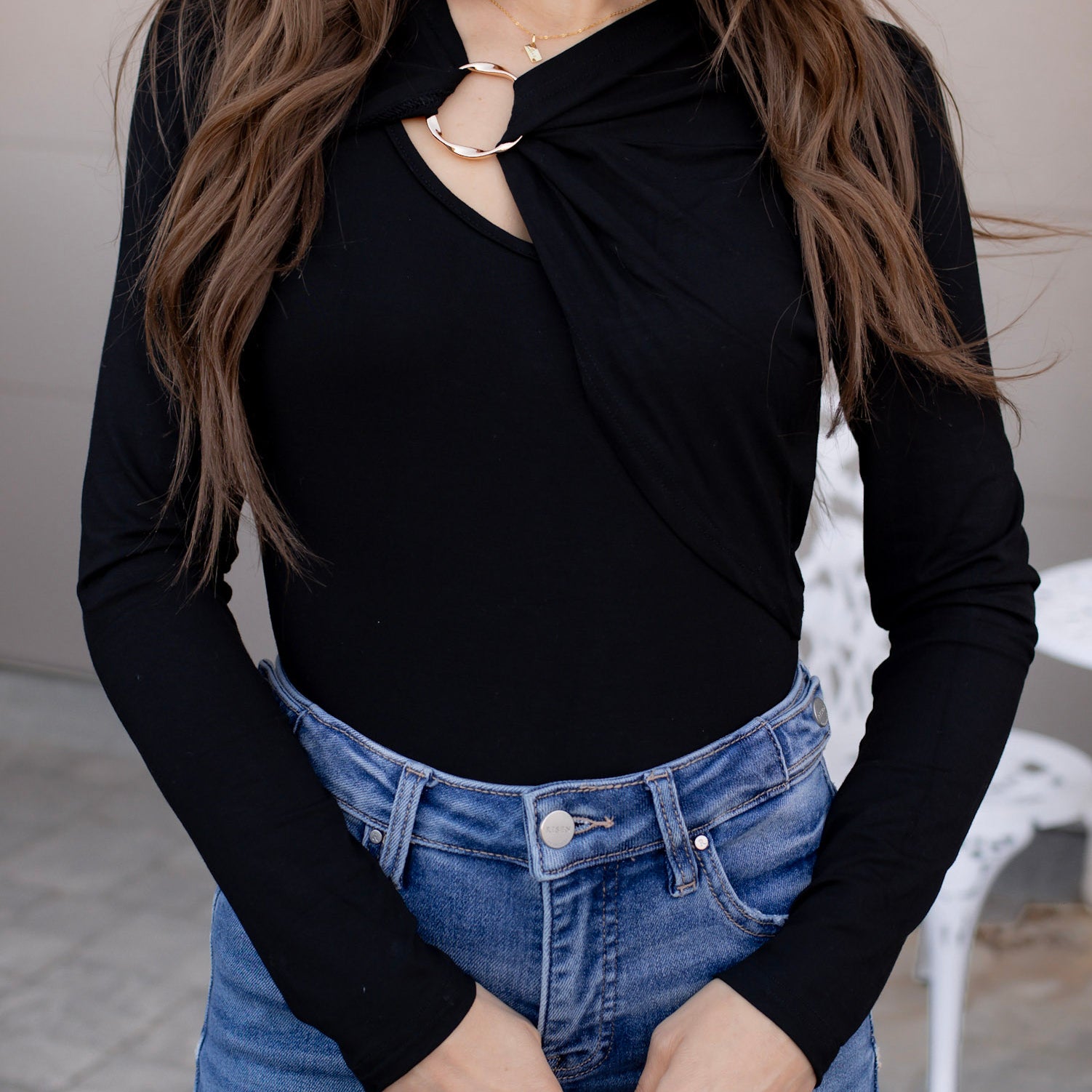 Midnight Link Long Sleeve Top | DOORBUSTER