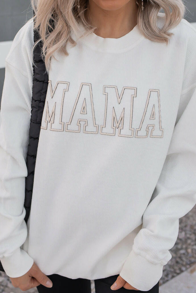 MAMA PUFF GRAPHIC SWEATSHIRT-Graphic Tees-Krush Kandy, Women's Online Fashion Boutique Located in Phoenix, Arizona (Scottsdale Area)