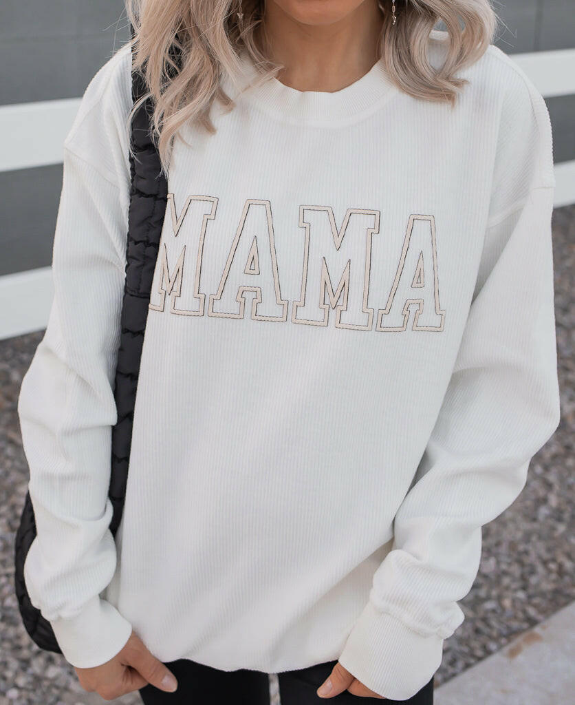 MAMA PUFF GRAPHIC SWEATSHIRT-Graphic Tees-Krush Kandy, Women's Online Fashion Boutique Located in Phoenix, Arizona (Scottsdale Area)
