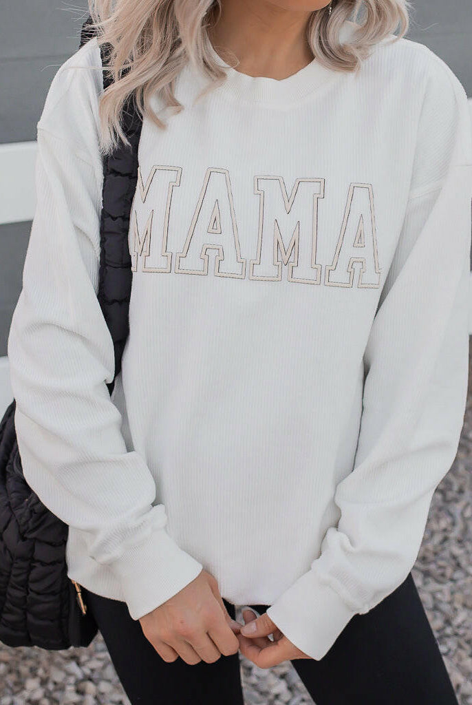 MAMA PUFF GRAPHIC SWEATSHIRT-Graphic Tees-Krush Kandy, Women's Online Fashion Boutique Located in Phoenix, Arizona (Scottsdale Area)
