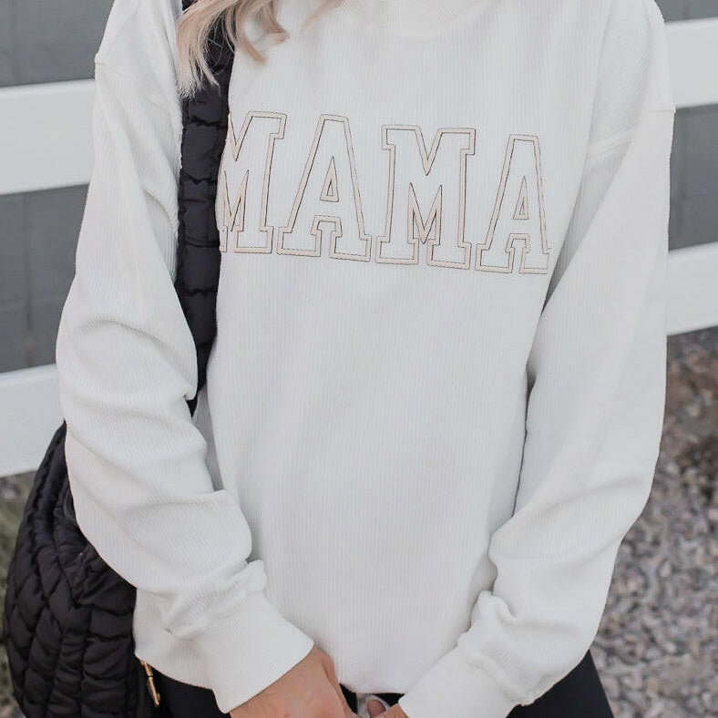 MAMA PUFF GRAPHIC SWEATSHIRT-Graphic Tees-Krush Kandy, Women's Online Fashion Boutique Located in Phoenix, Arizona (Scottsdale Area)