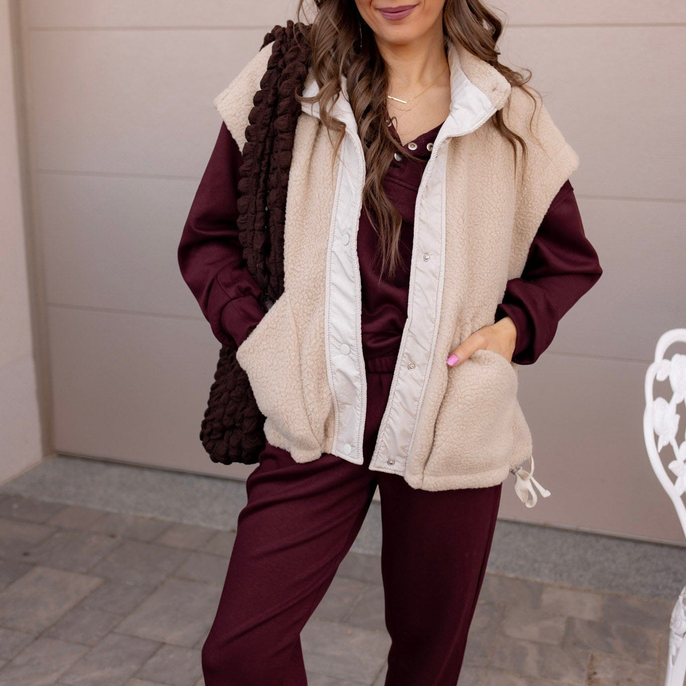 Fleece Sleeveless Vest