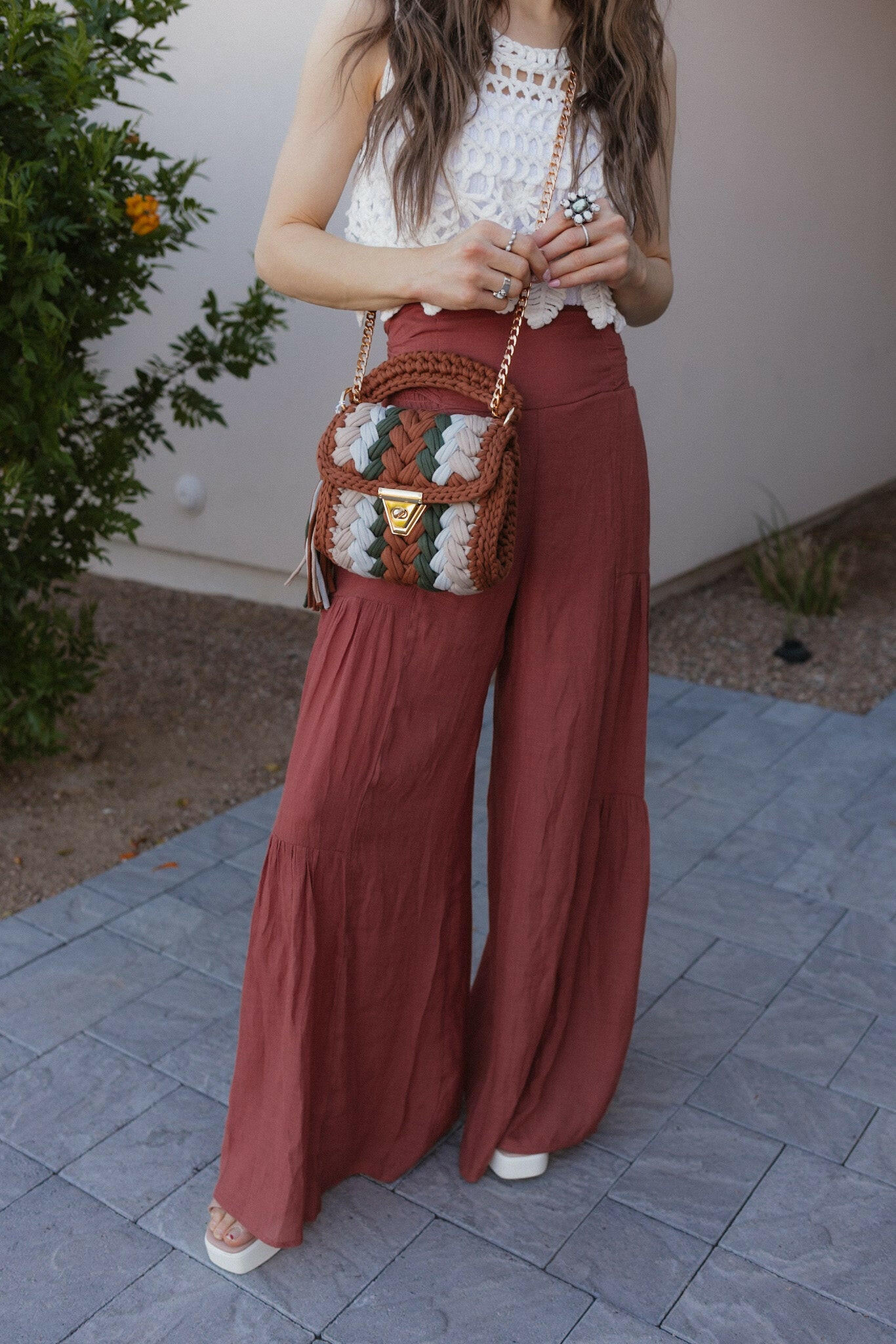 Enchanted Forest Handmade Crochet Purse-handbags-Krush Kandy, Women's Online Fashion Boutique Located in Phoenix, Arizona (Scottsdale Area)