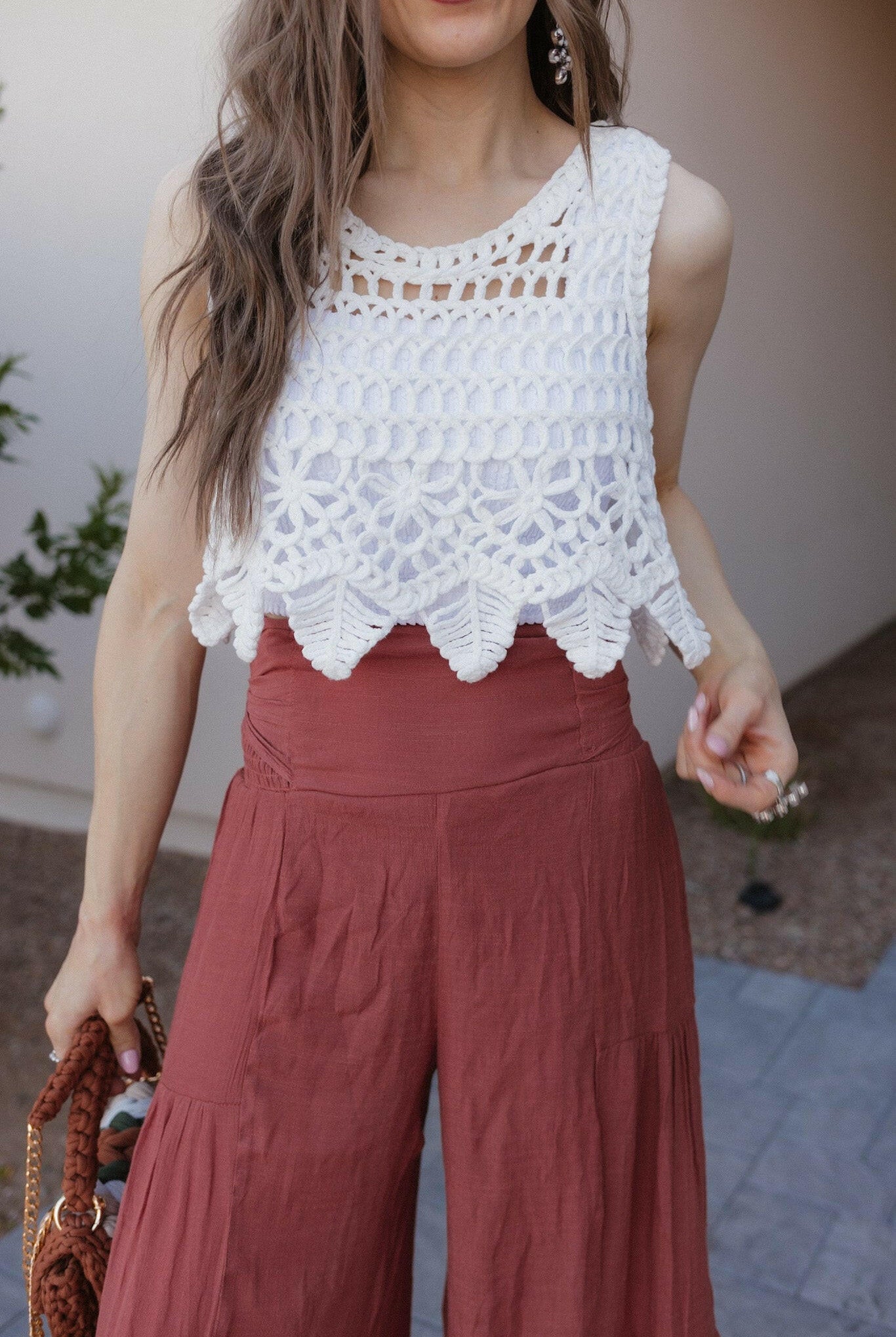 Bloom & Thread Crochet Top-Tops-Krush Kandy, Women's Online Fashion Boutique Located in Phoenix, Arizona (Scottsdale Area)