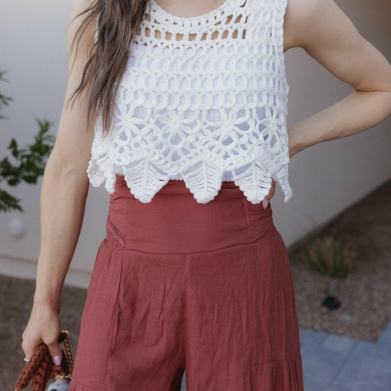 Bloom & Thread Crochet Top-Tops-Krush Kandy, Women's Online Fashion Boutique Located in Phoenix, Arizona (Scottsdale Area)